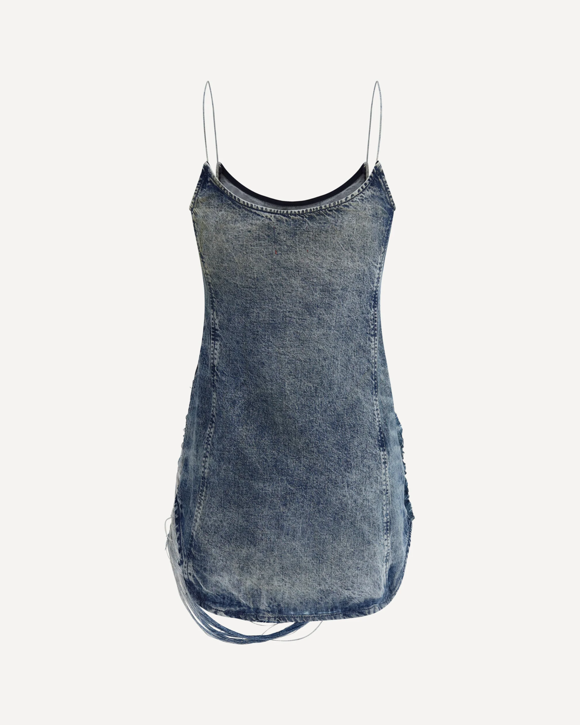 De-dra-short-fsg Mini Dress in denim - Image 2