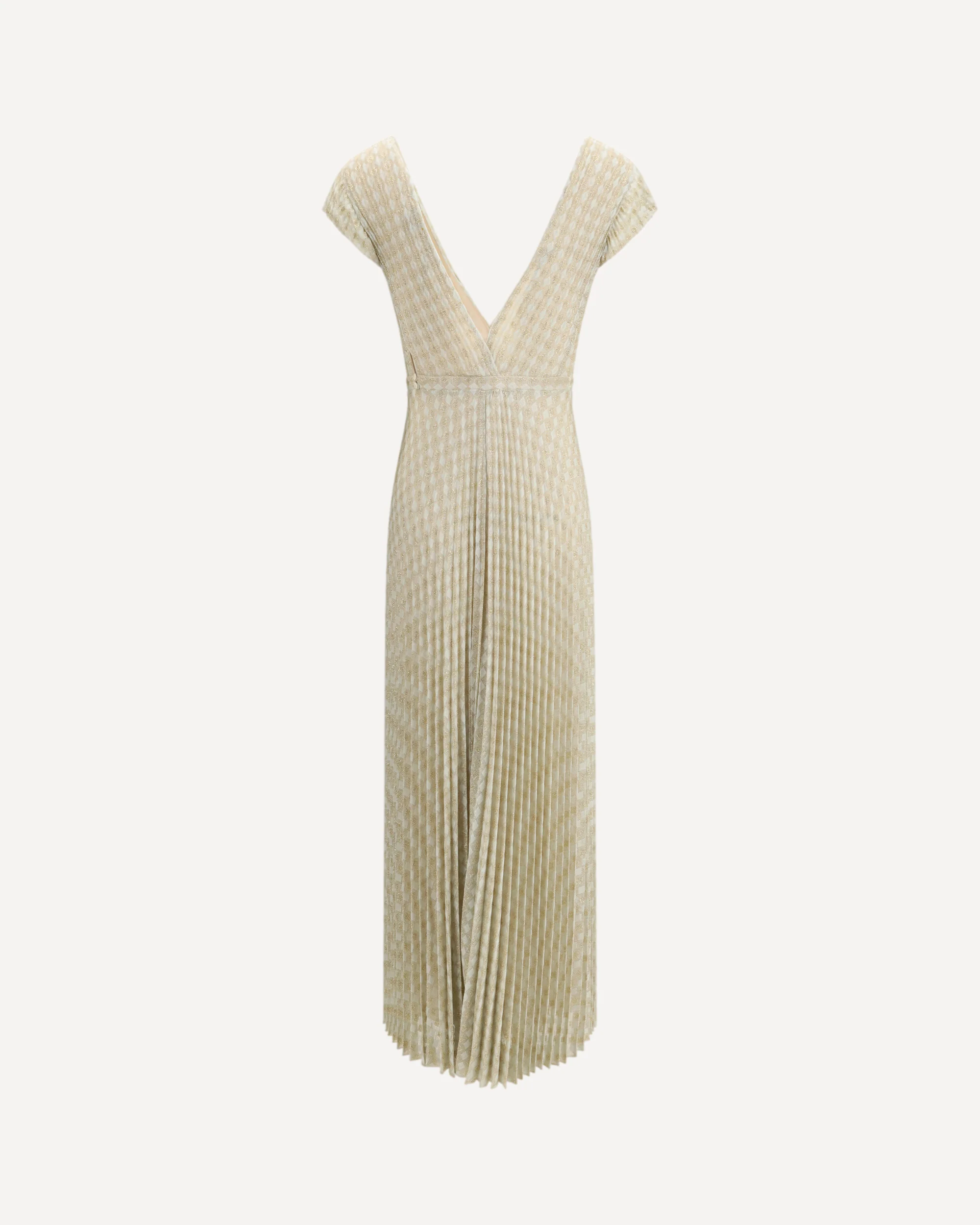 Leated diamond jersey Dress - Image 4