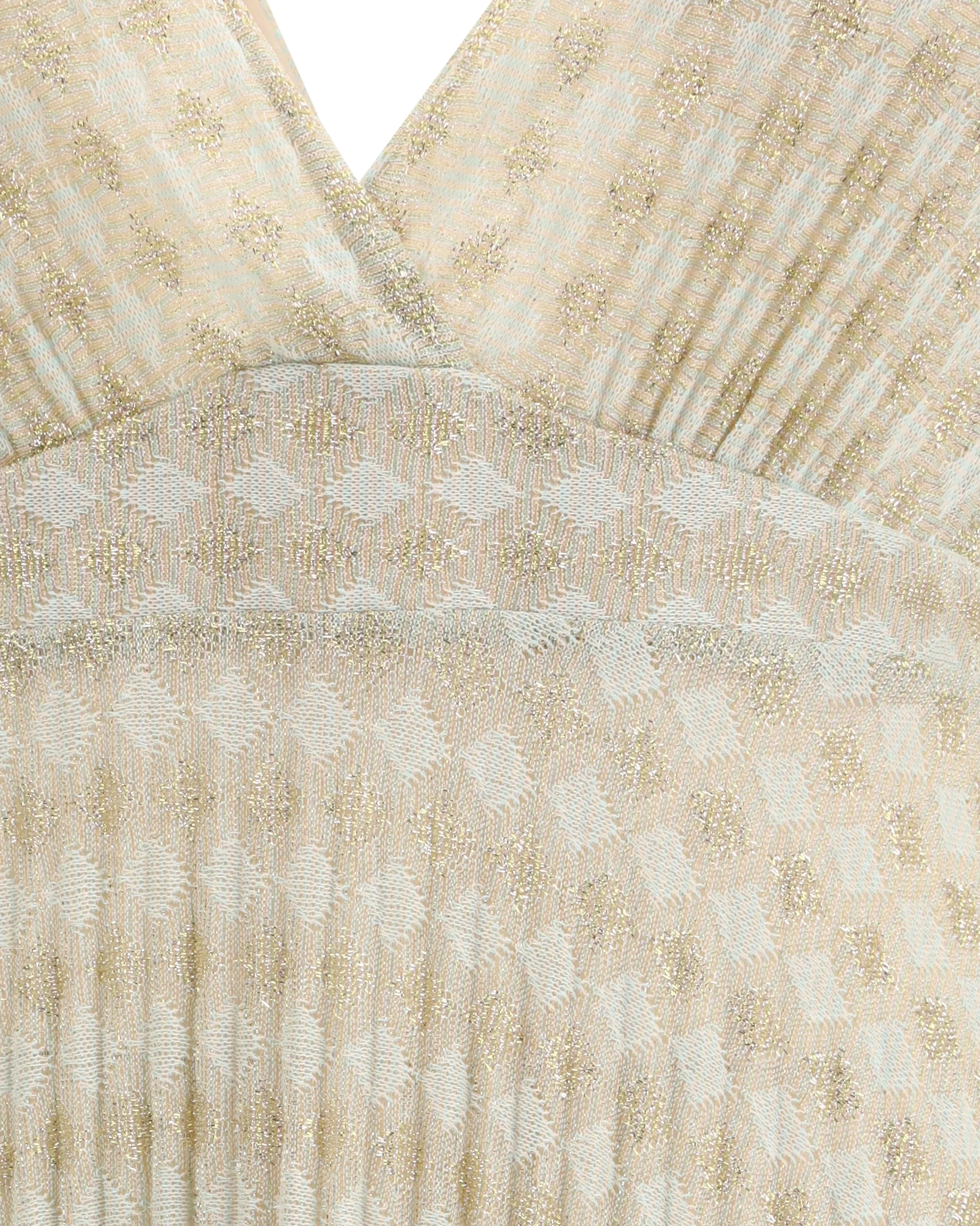 Leated diamond jersey Dress - Image 5