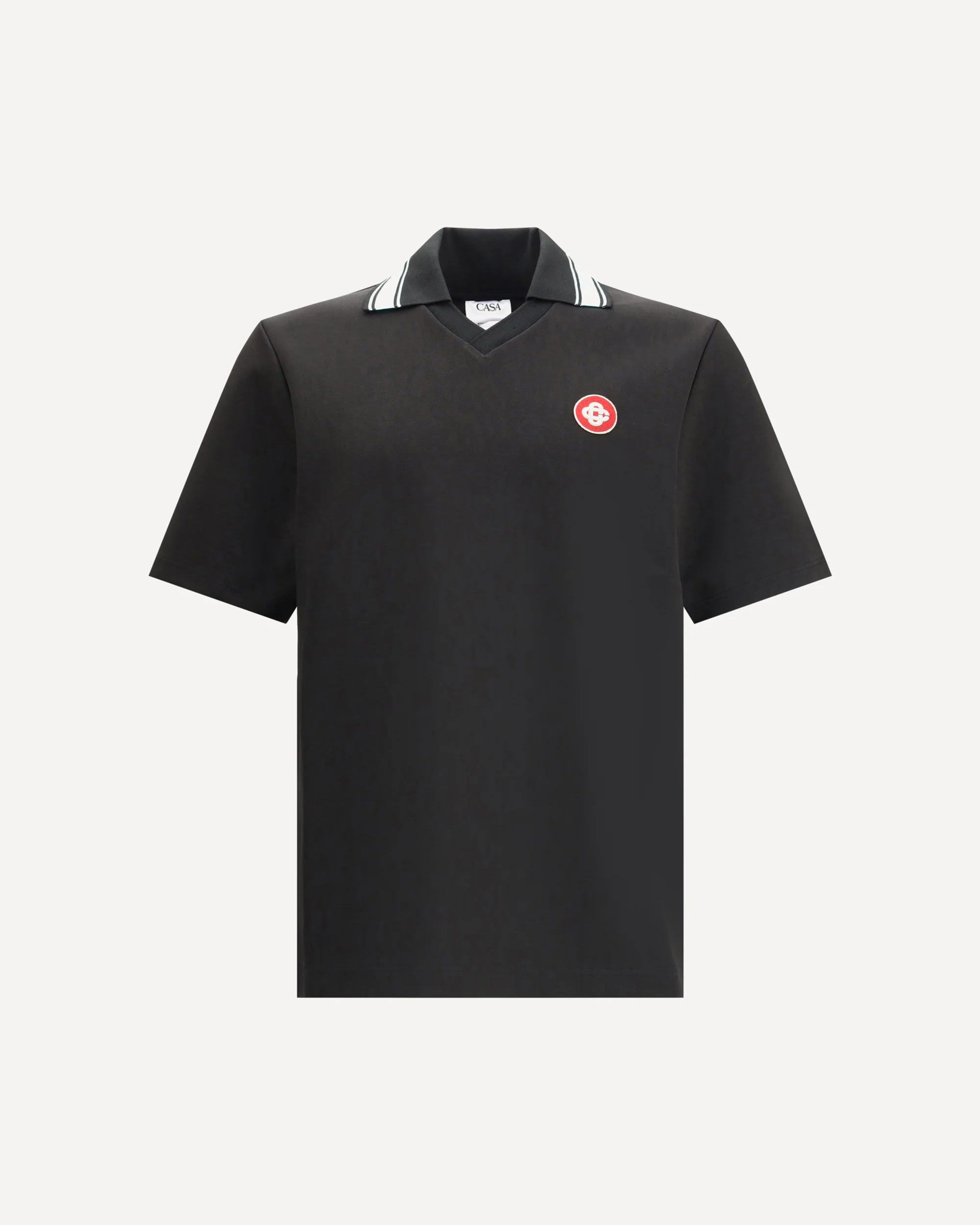 Polo Shirt with logo patch