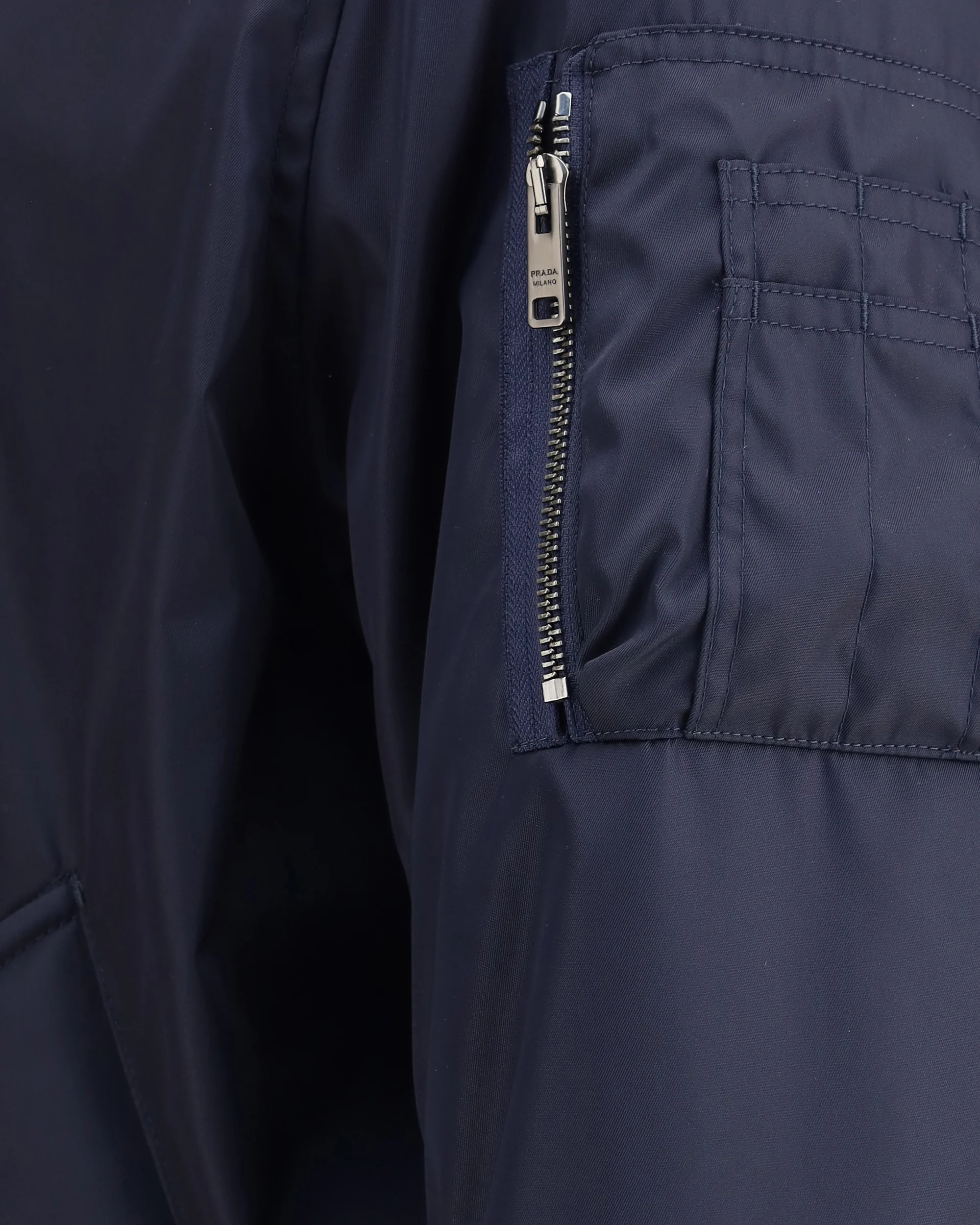 Bomber Jacket with rib-knit collar - Image 5