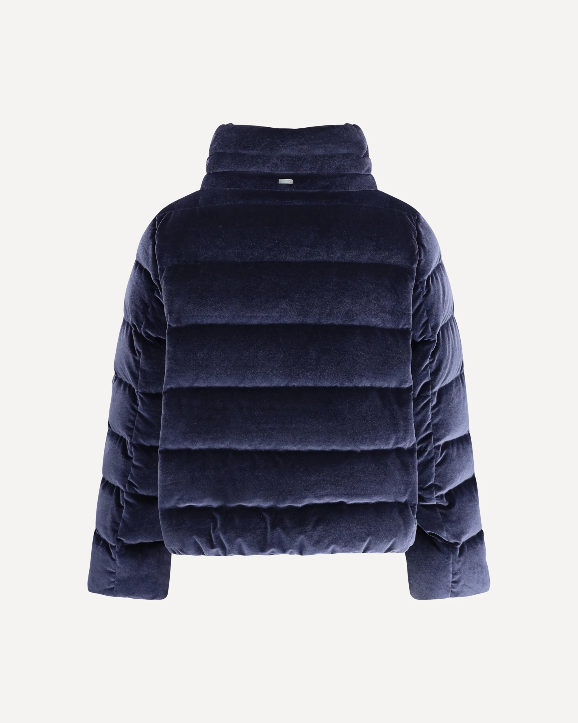 Cotton chenille-effect Down Jacket - Image 4