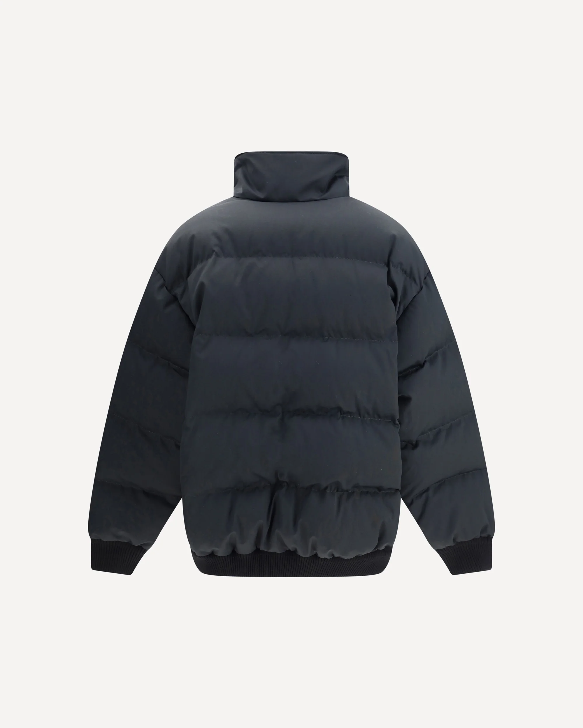 Down jacket with stand-up Collar with green velvet on the inside - Image 2
