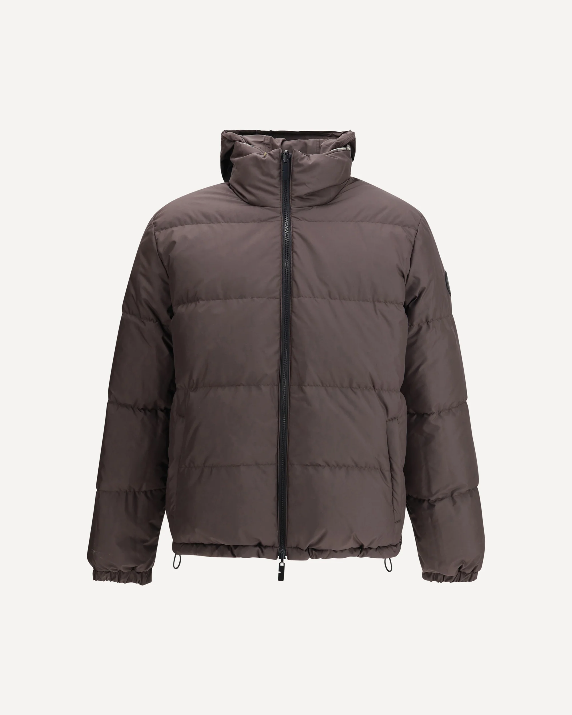 Reversible Check Snowdon Puffer Jacket - Image 4