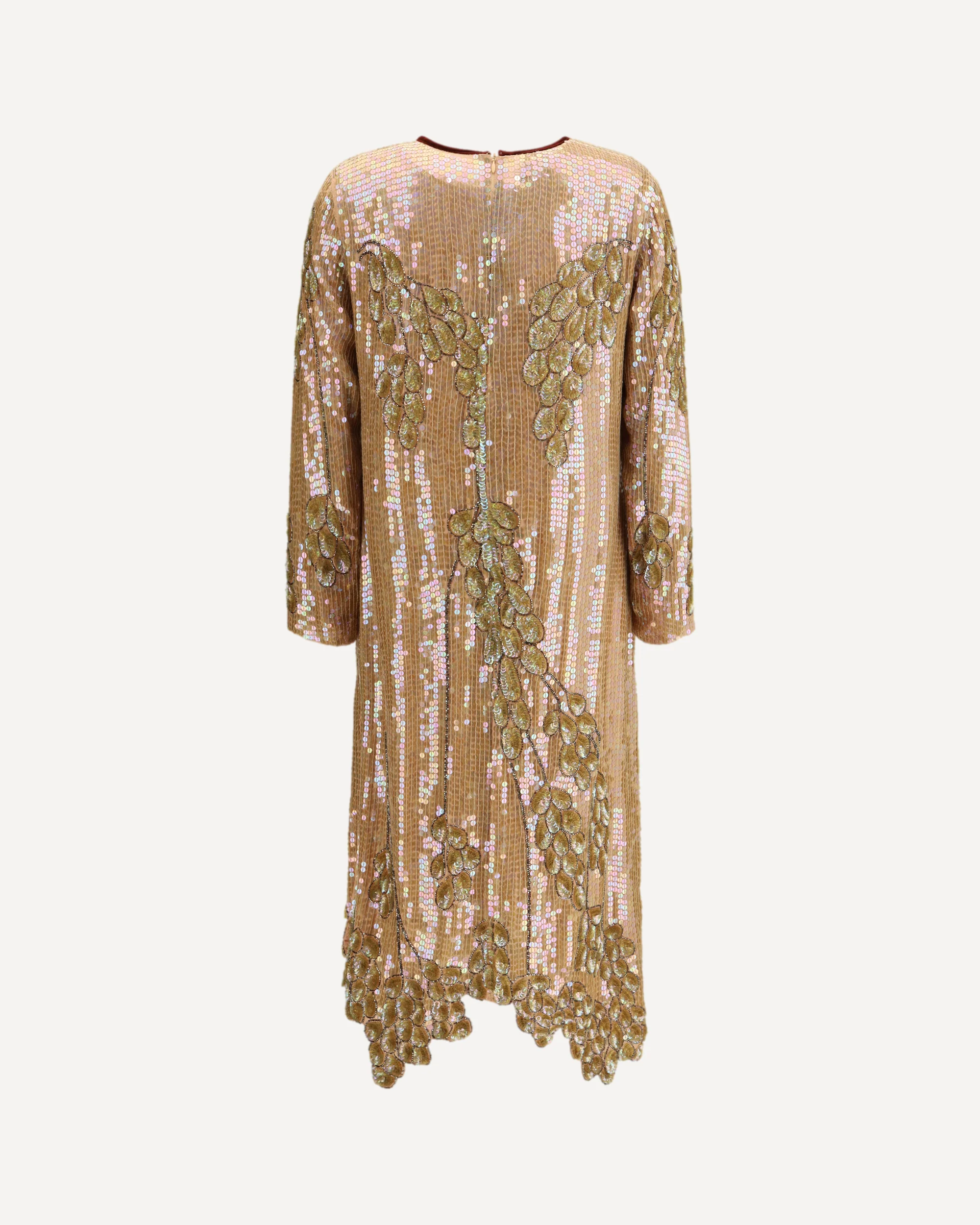 Long-sleeved Sequin Dress - Image 2