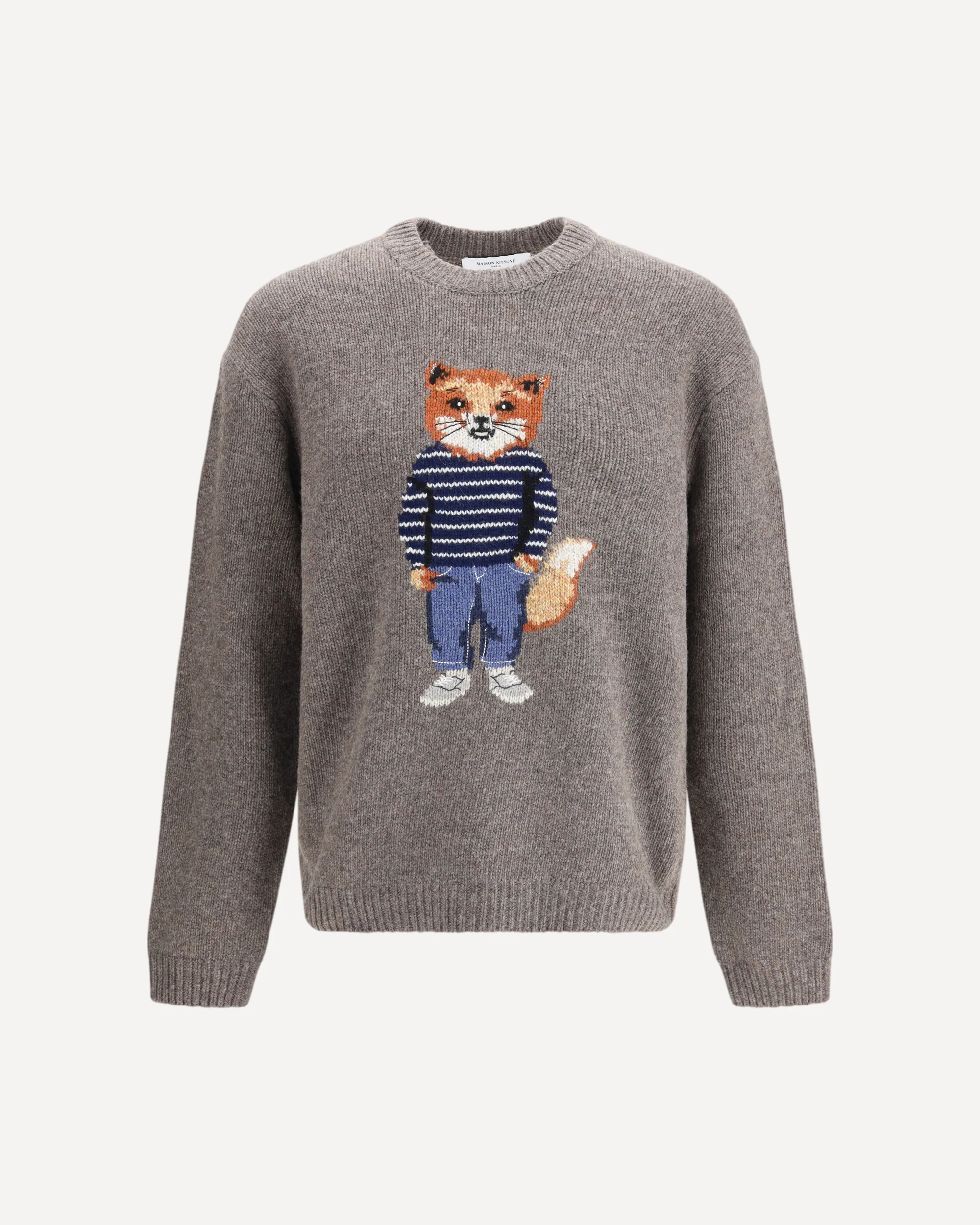 Dressed Fox Intarsia wool Jumper - Image 3