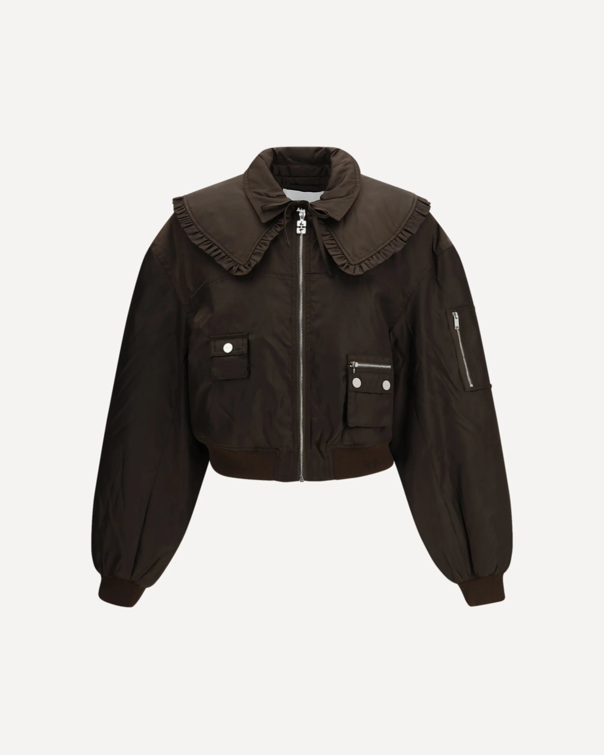 Duchesse Nylon Bomber Jacket - Image 3