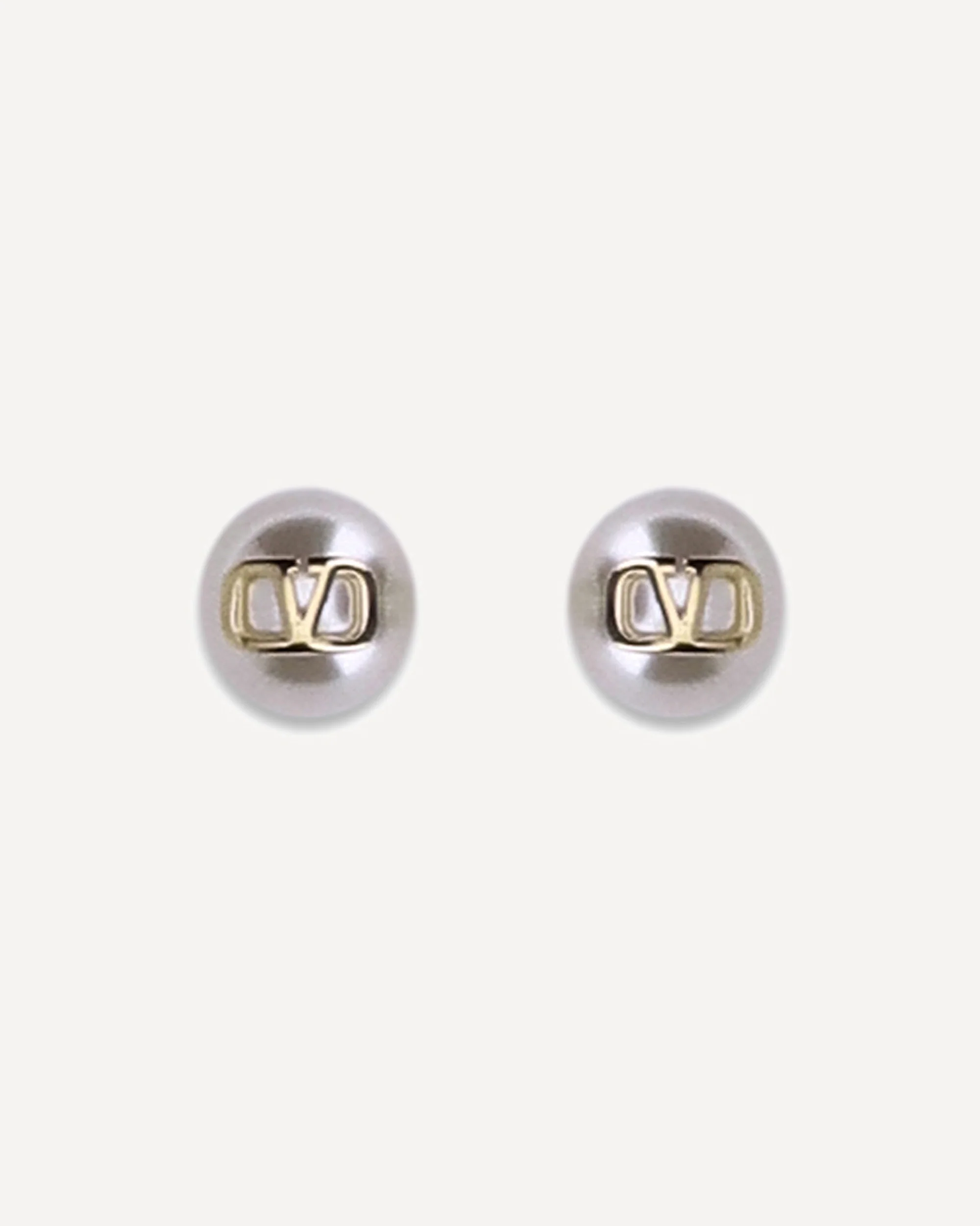 Pearl Earrings Vlogo - Image 3