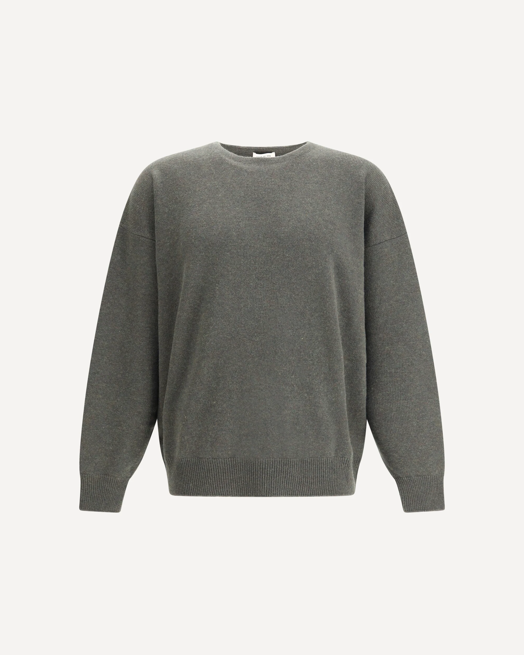 Oversized wool crewneck Sweater - Image 3