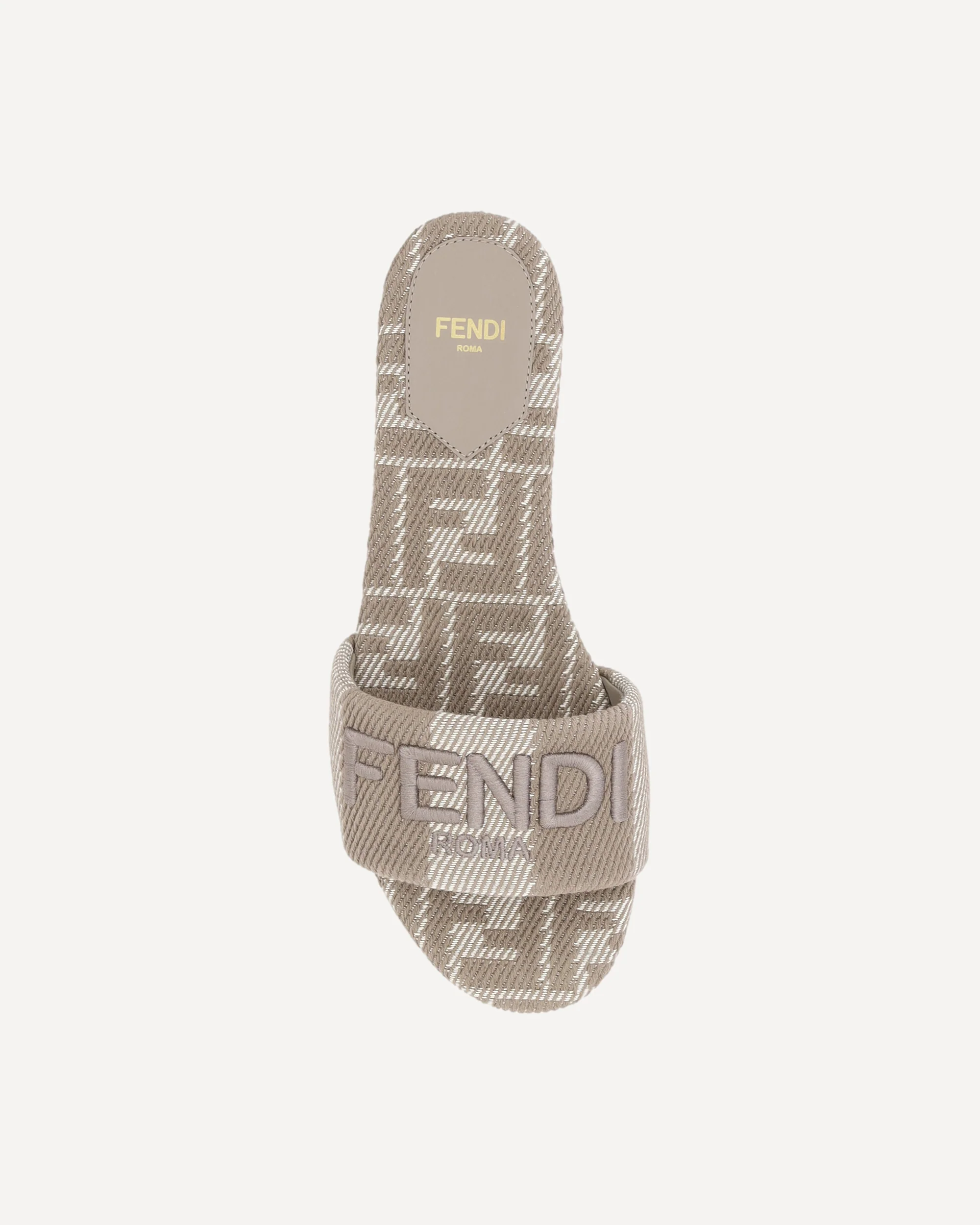 FF embroidery Sandals - Image 6