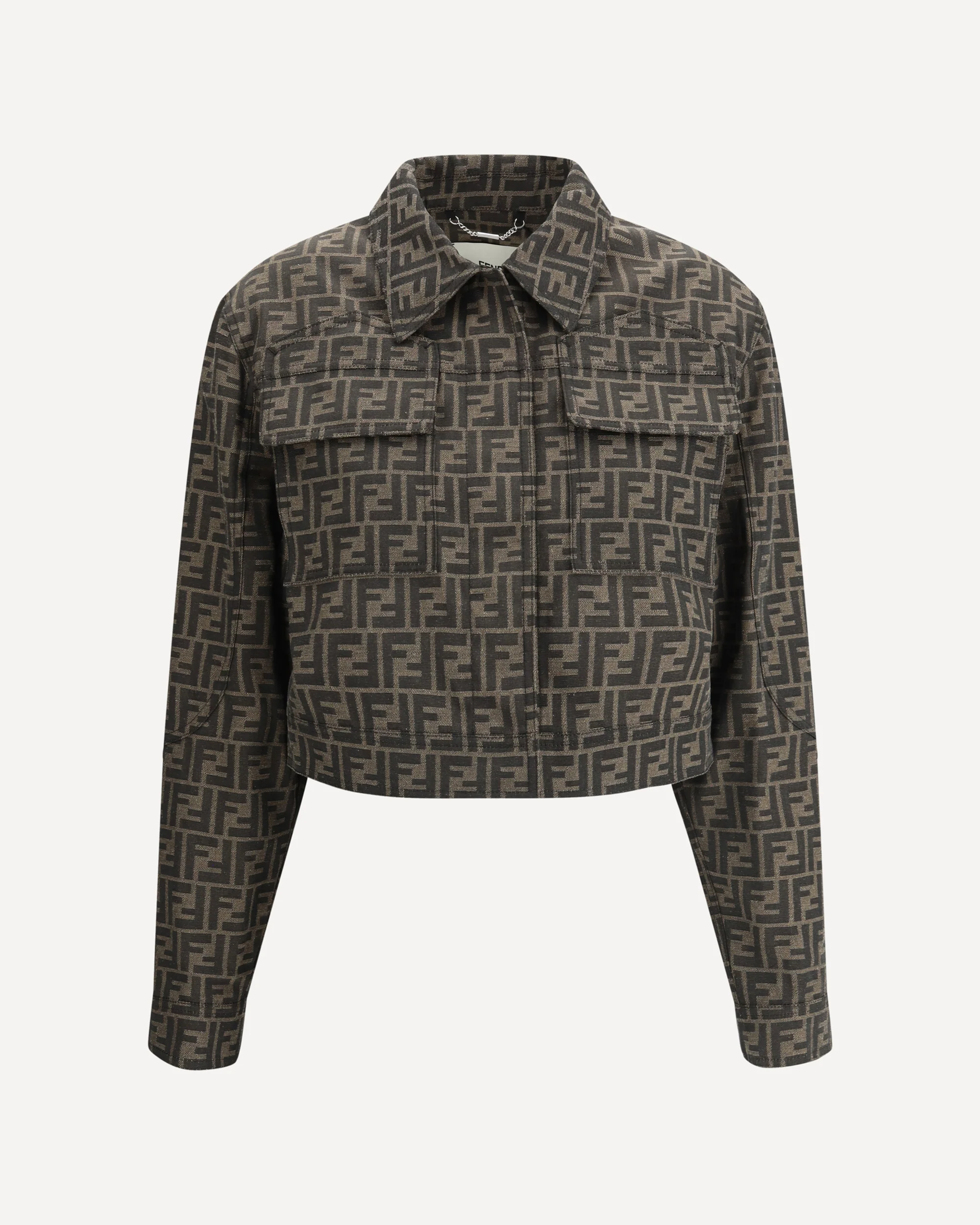 FF logo cropped Jacket - Image 3