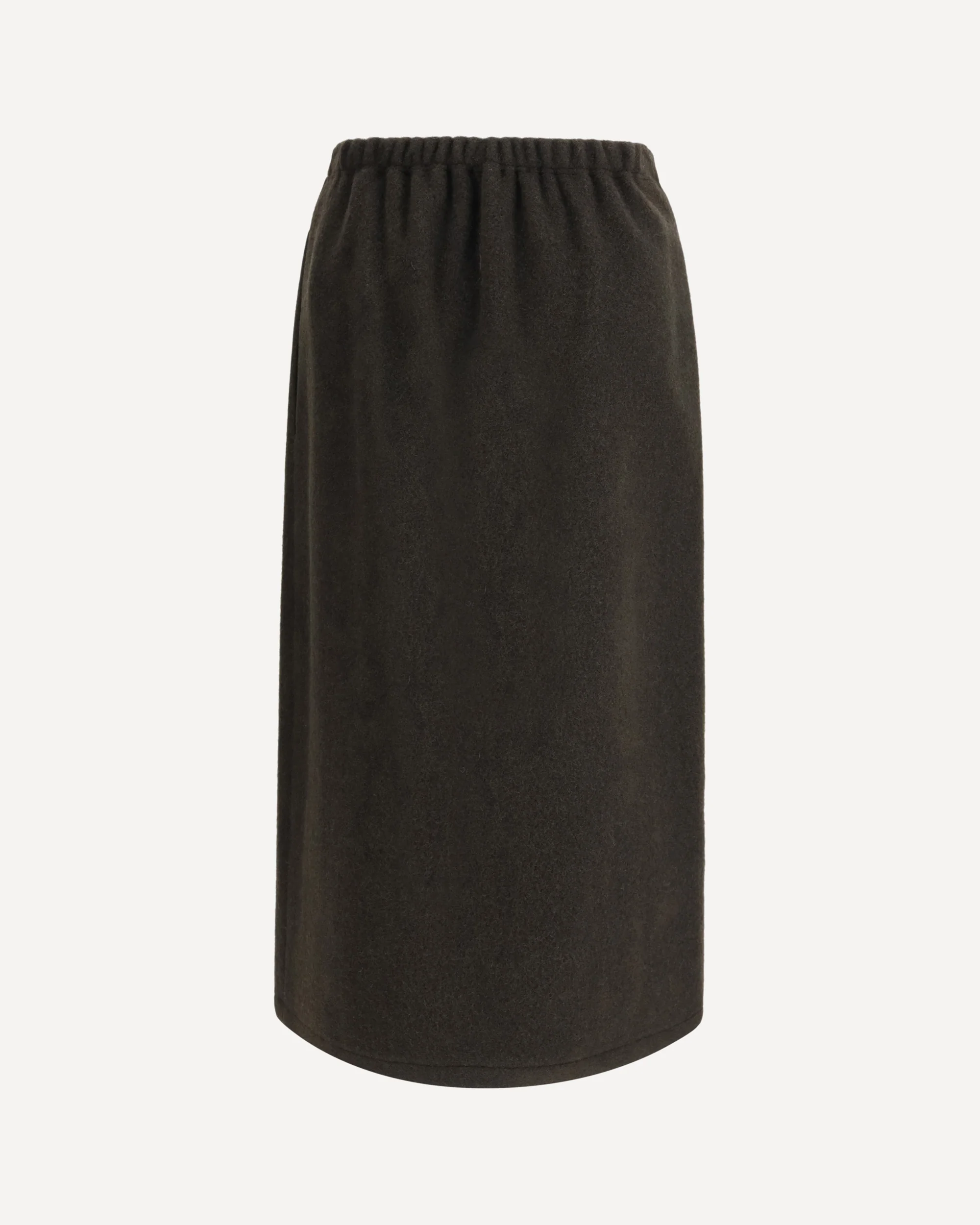 Fleece wrap Skirt in pure Wool - Image 2