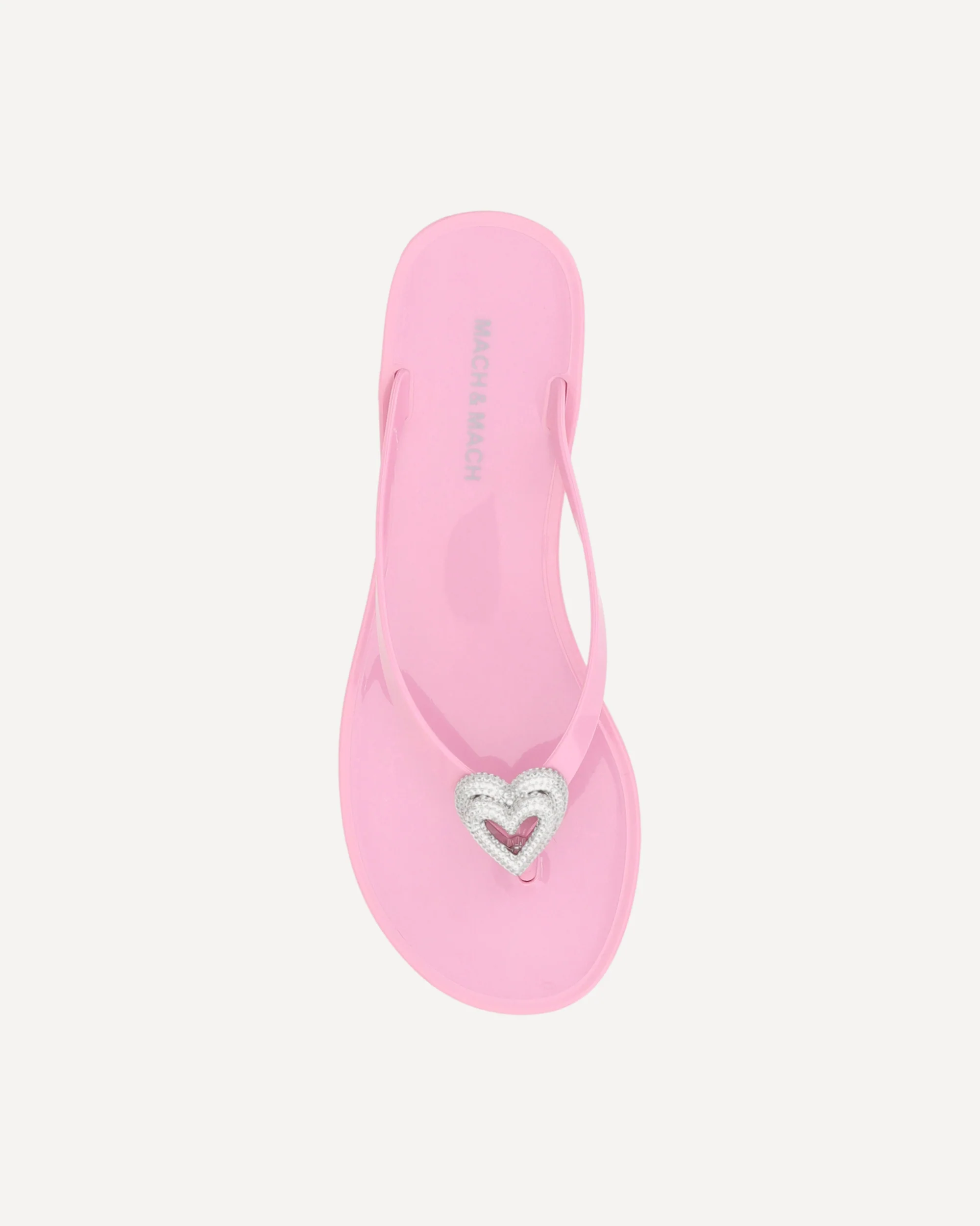 Flip-flop Sandals with double heart - Image 6