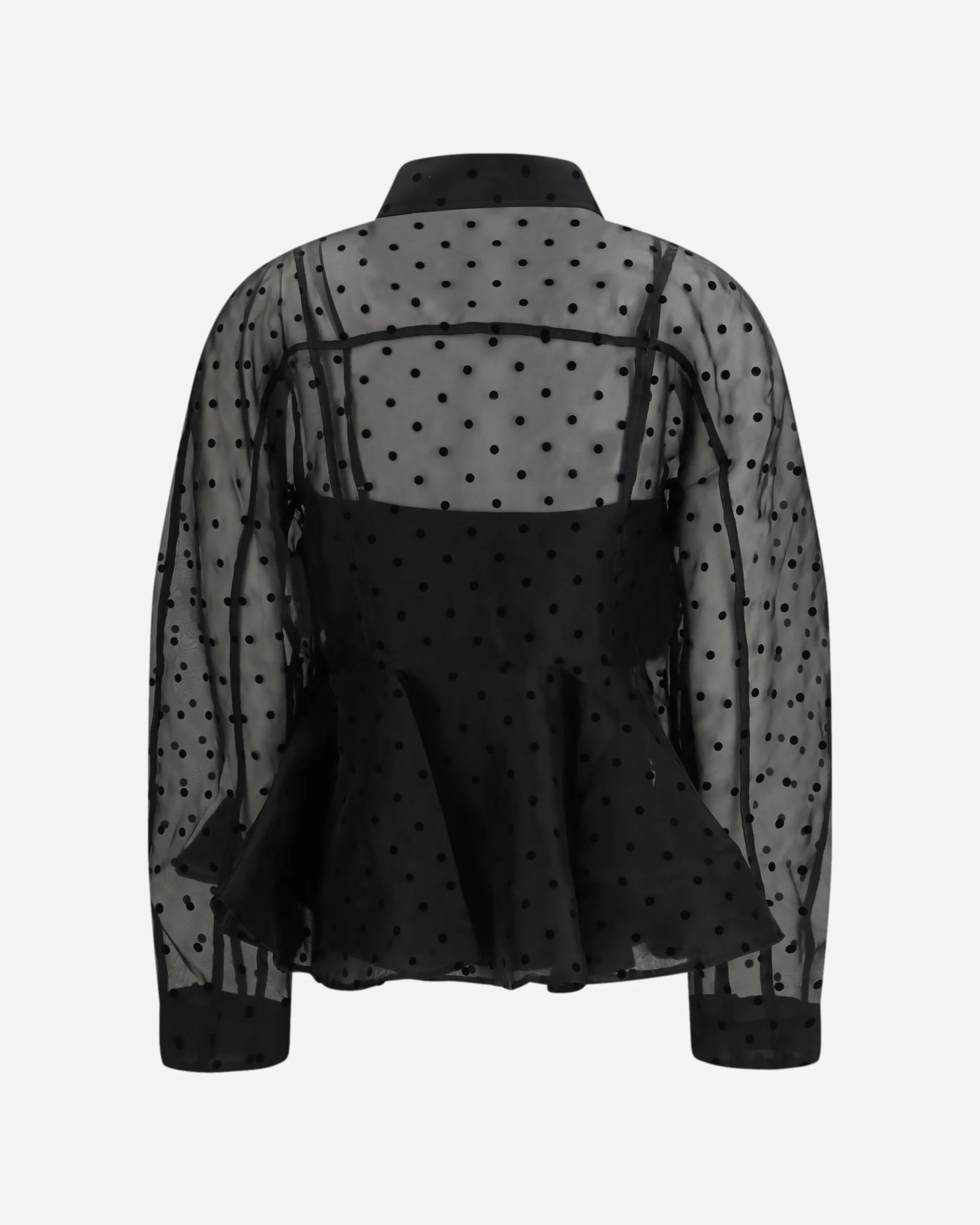 Polka dot organza Shirt - Image 2