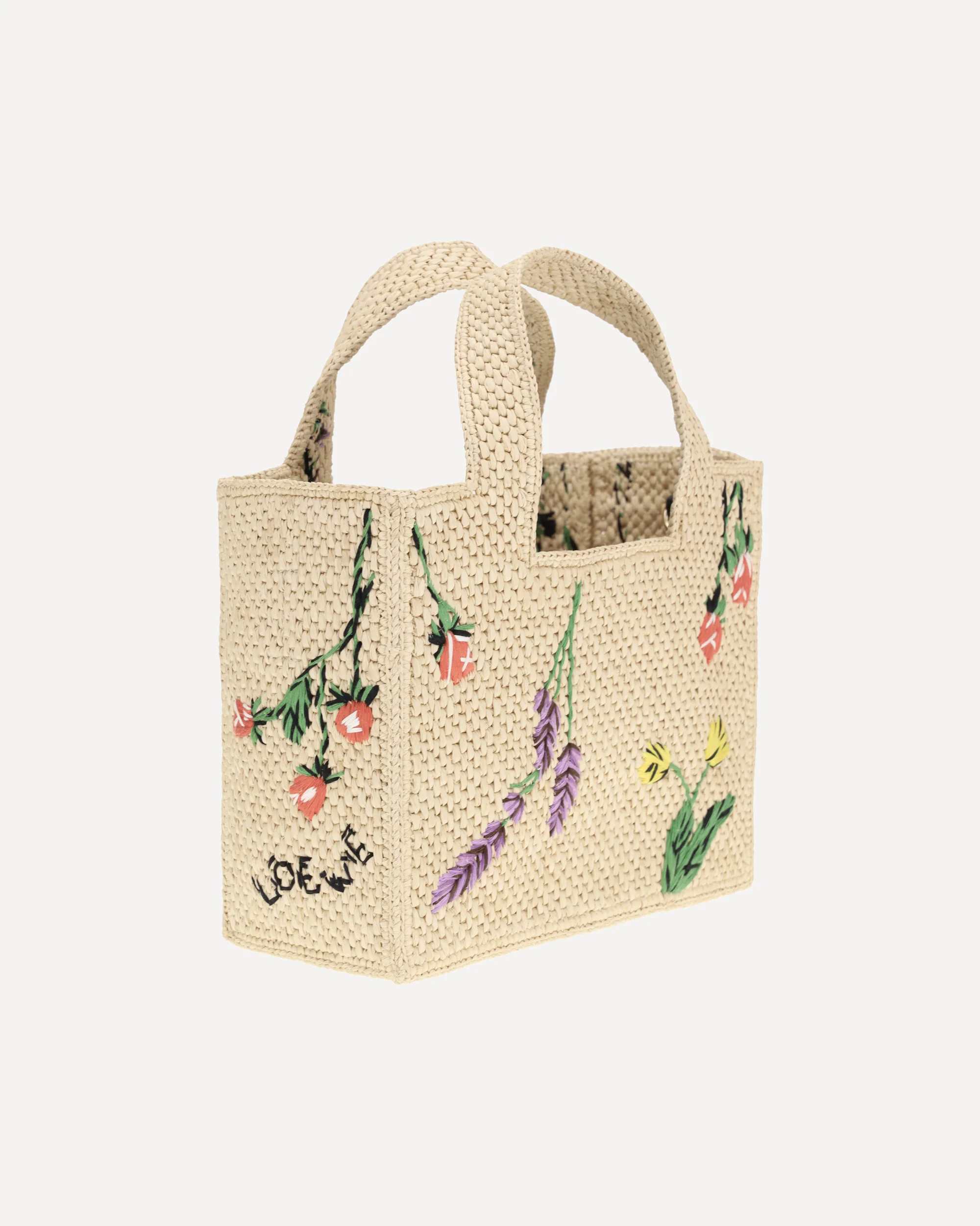 Floral Font Tote Bag - Image 5