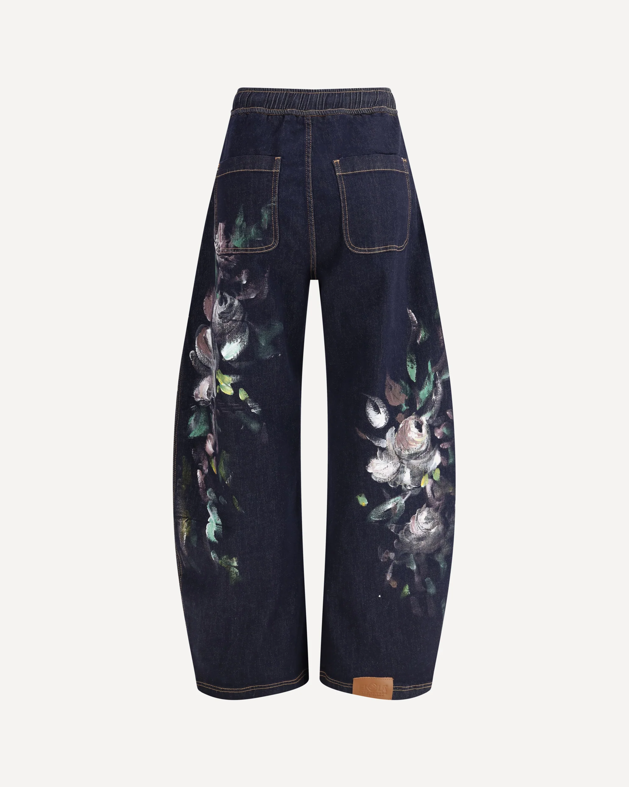 Floral print Jeans - Image 2