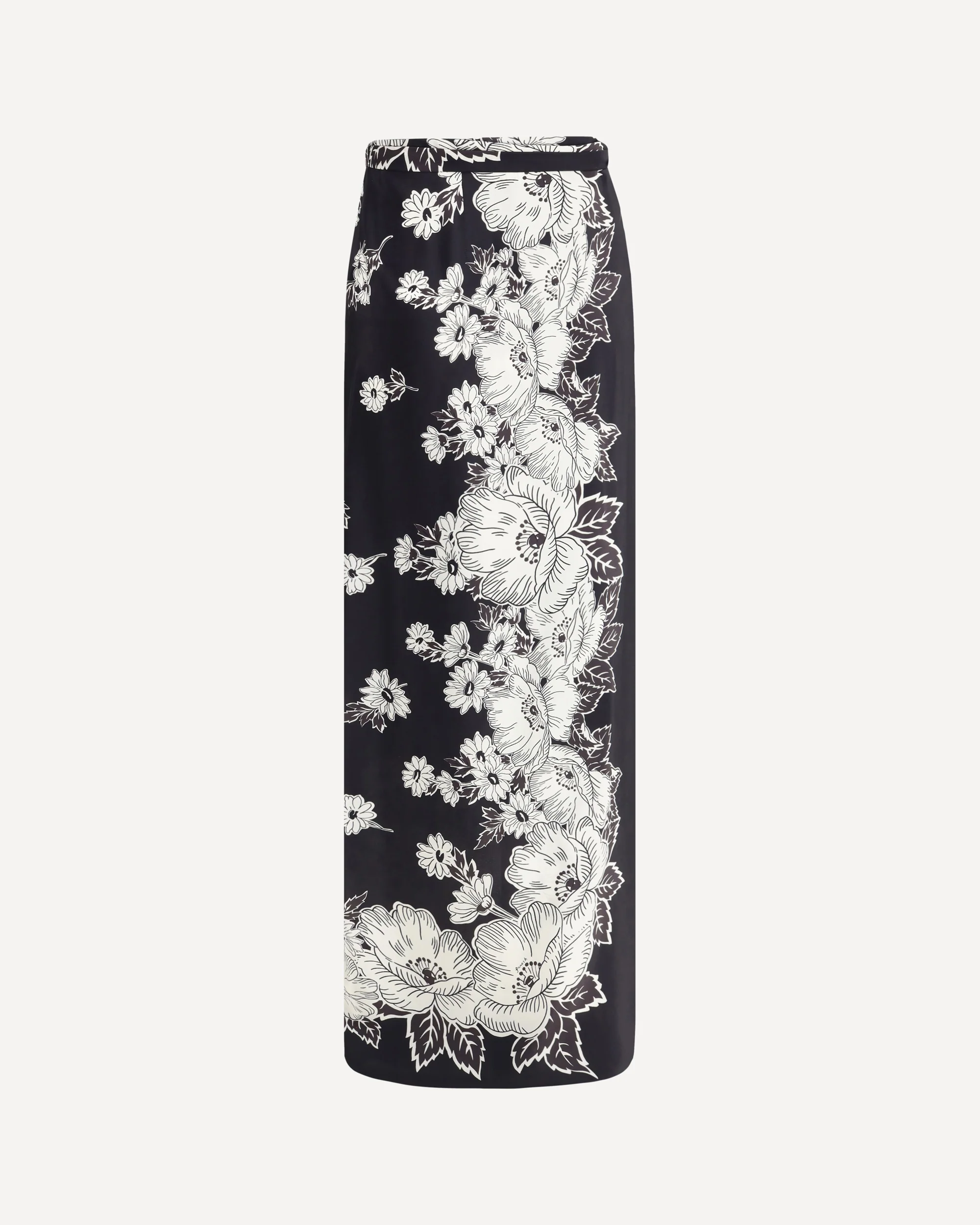Floral wrap Skirt - Image 4