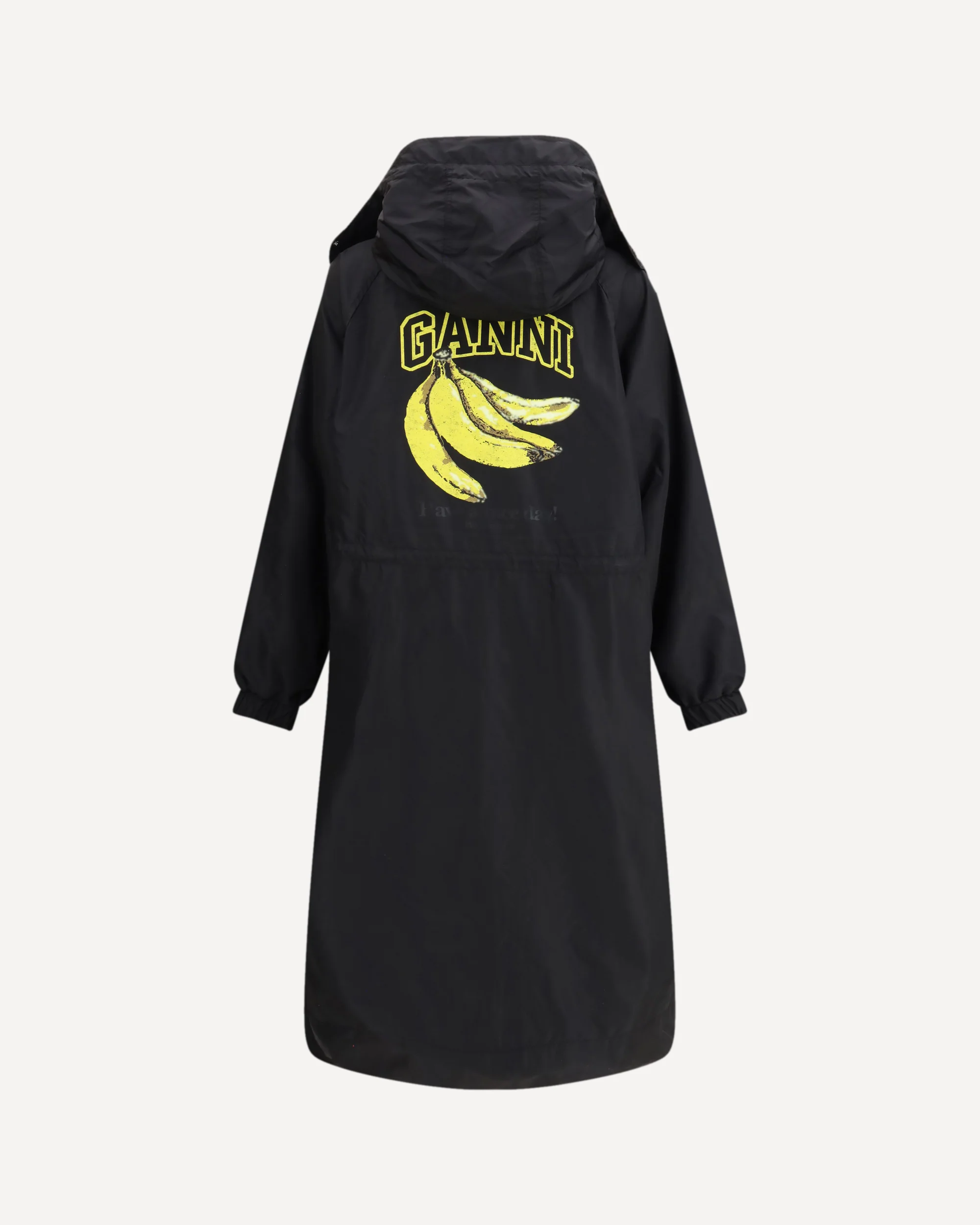 Flyweight banana graphic long Parka - Image 2
