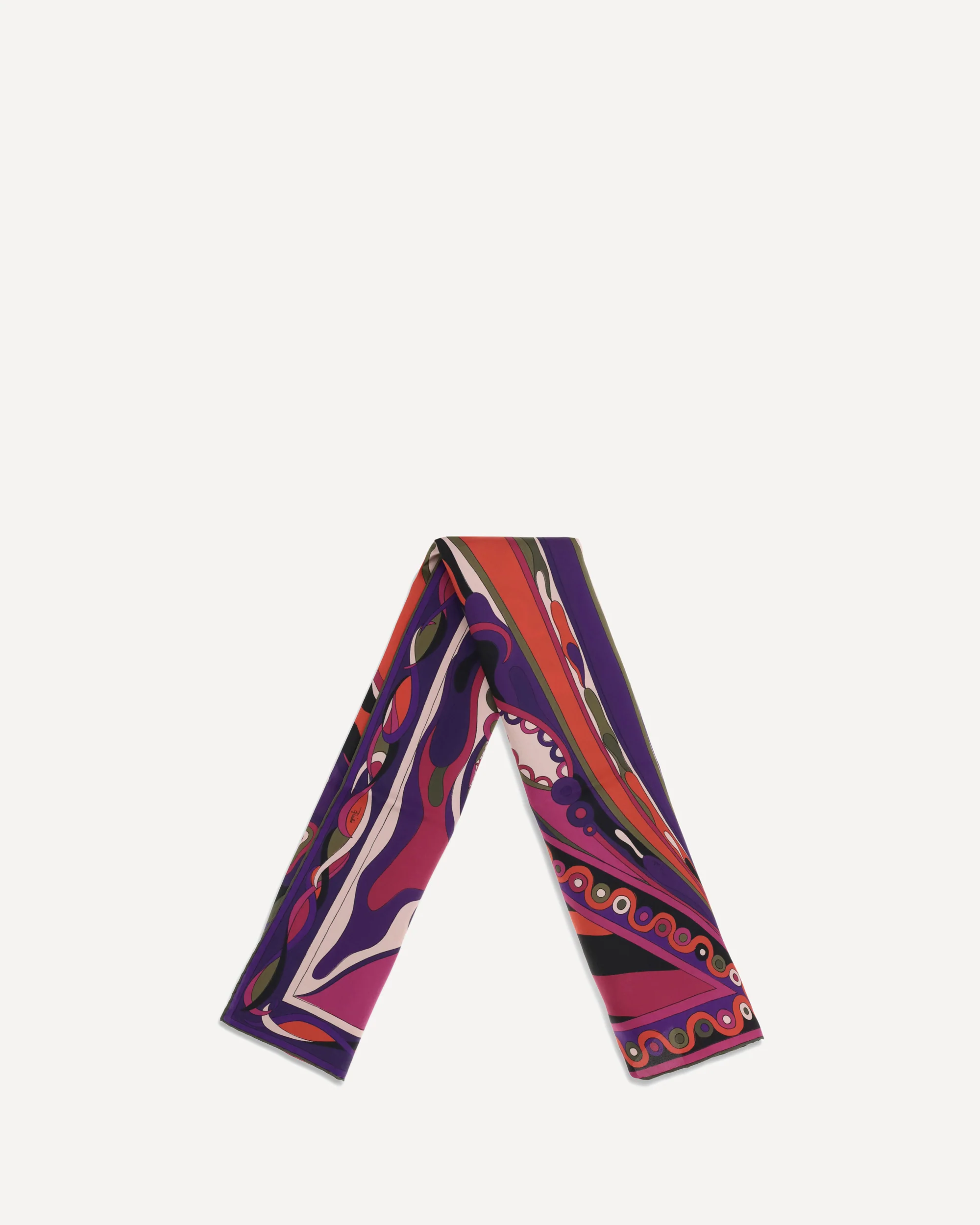 Printed silk Foulard - Image 2