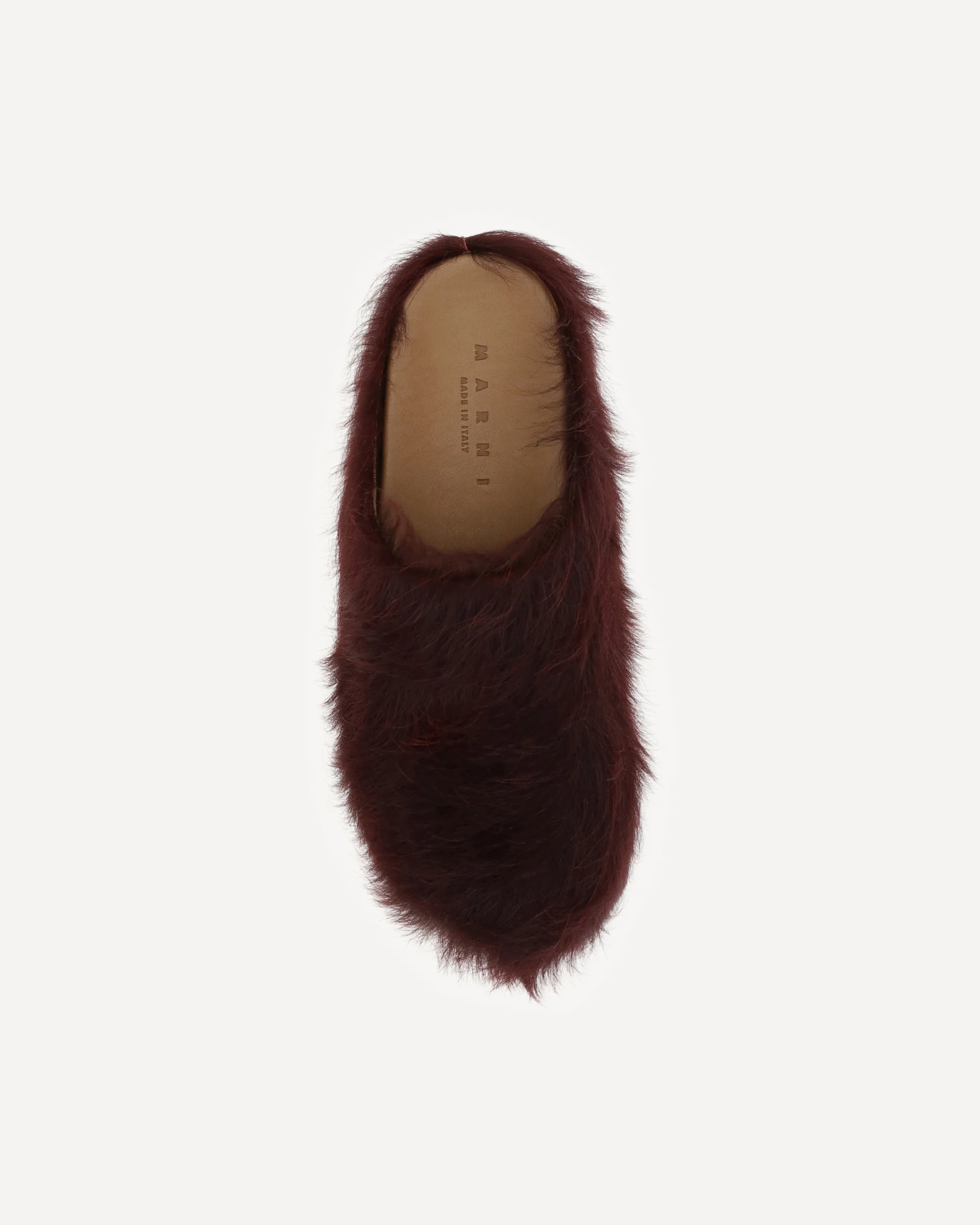 Long-haired calfskin Fussbett Mules - Image 6