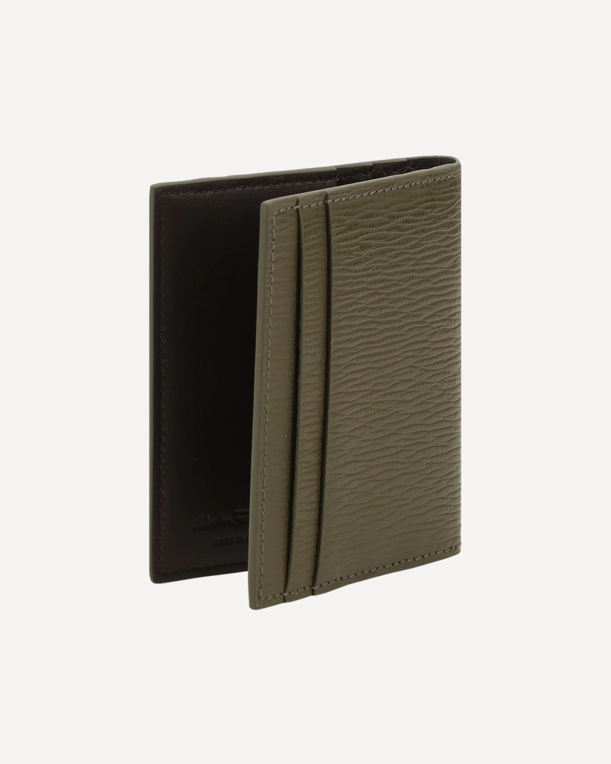Gancini leather Card Holder - Image 4