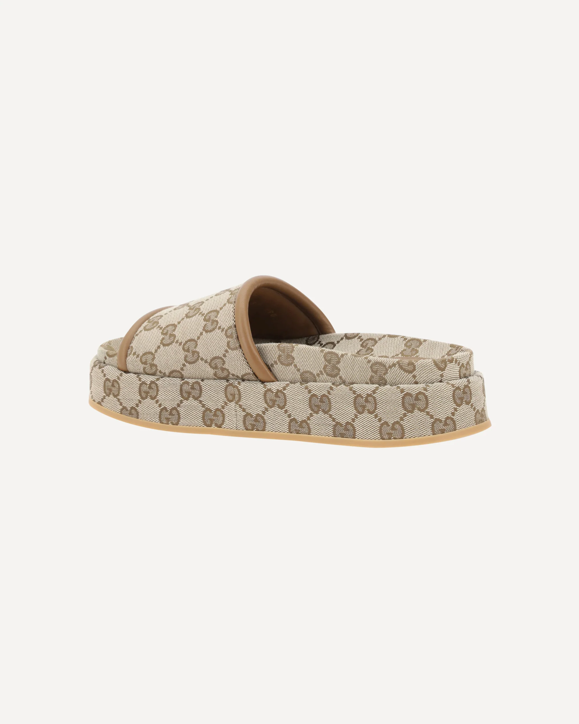 GG pattern platform Sandals - Image 5