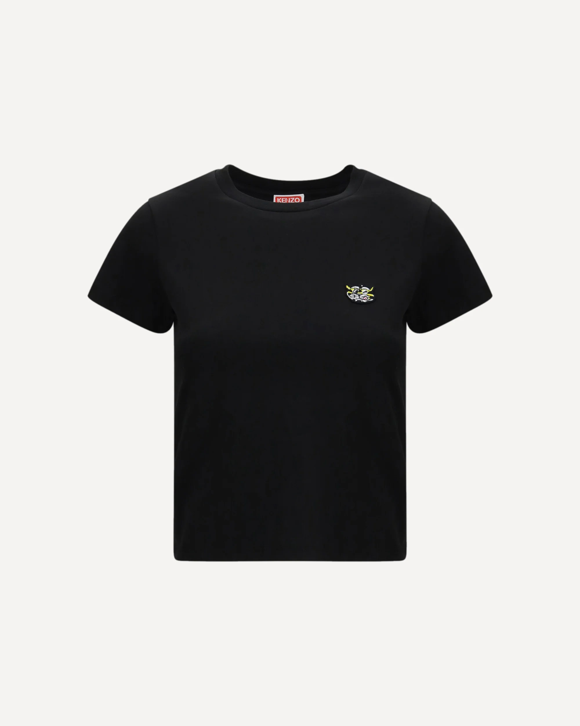 Cotton T-shirt with the embroidered “Wild Tiger” - Image 3