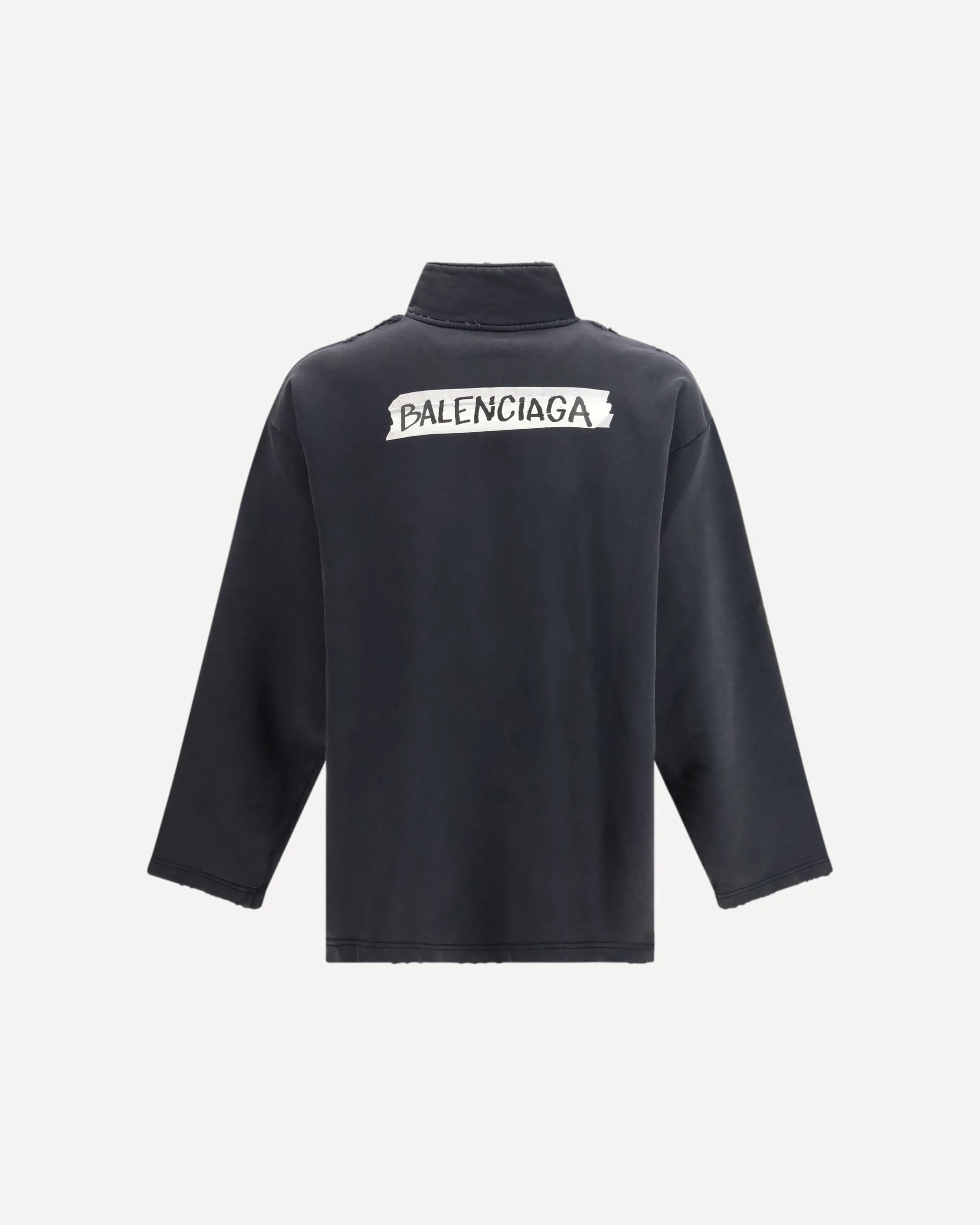 Distressed zipped Sweatshirt - Image 4