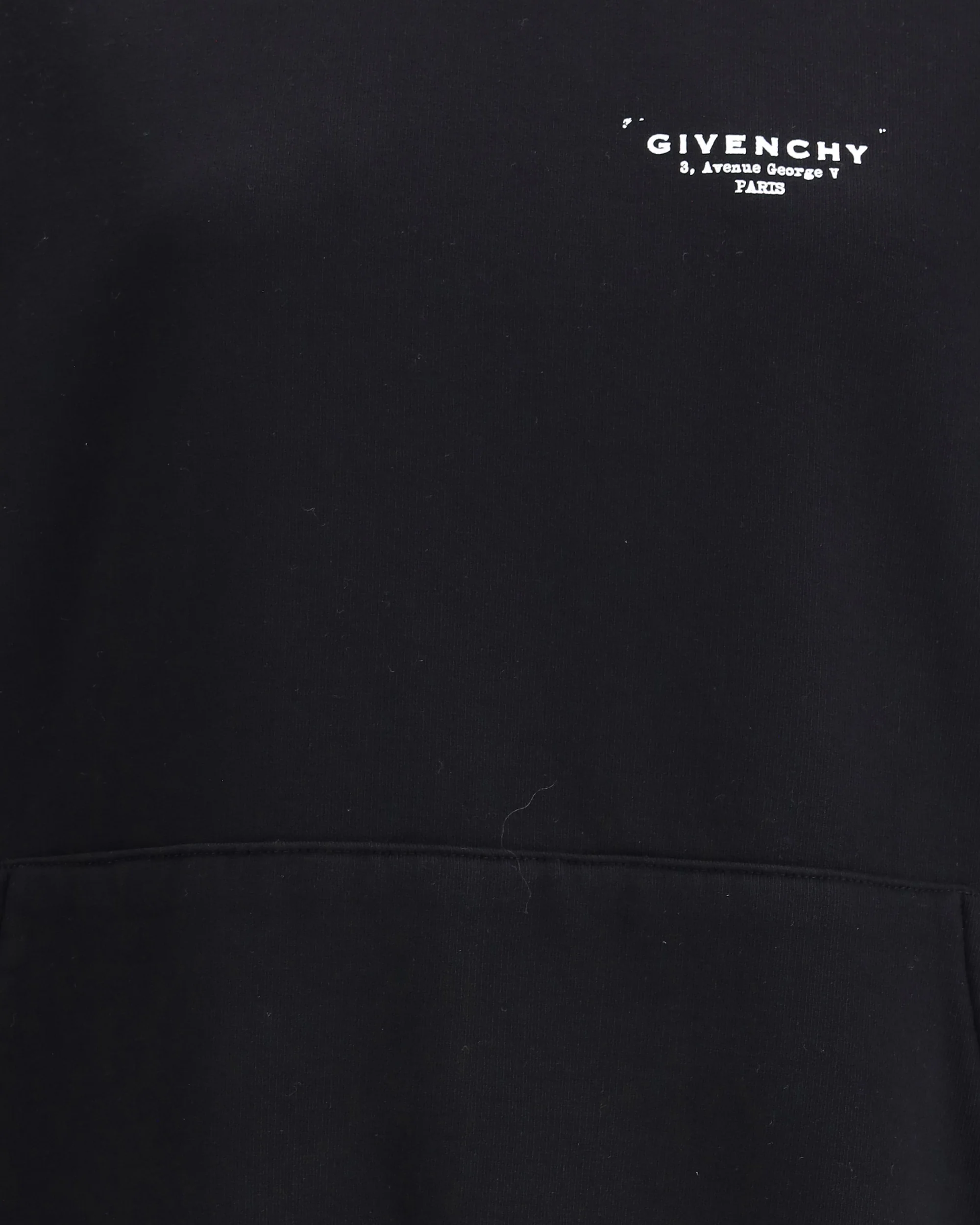 Black Hoodie in cotton - Image 5