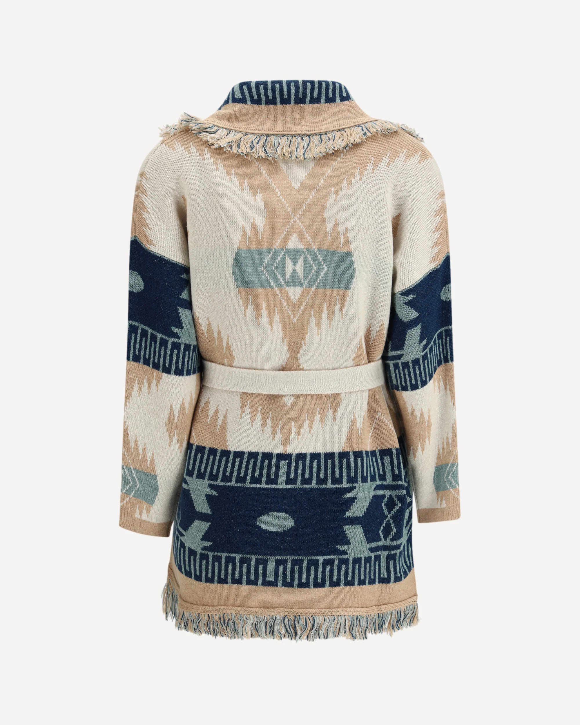 Icon Jacquard Cardigan - Image 2