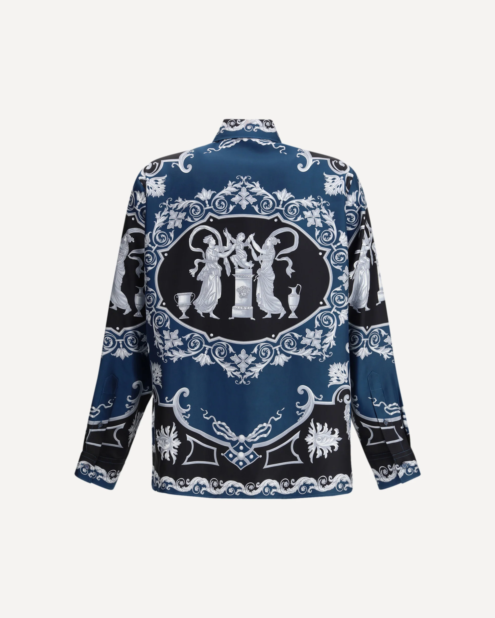 Regular-fit printed silk twill Shirt - Image 4