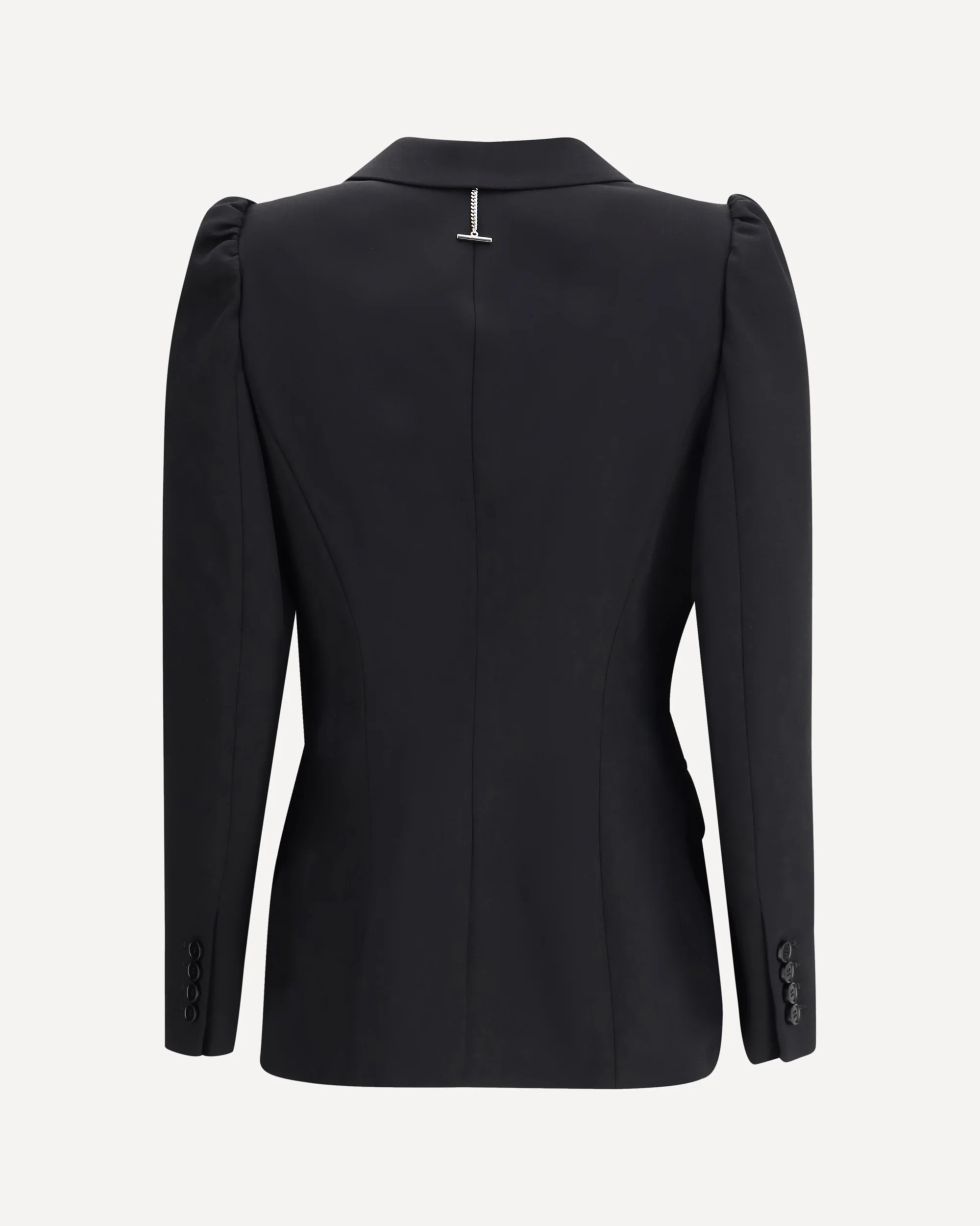 Black single-breasted jacket - Image 2