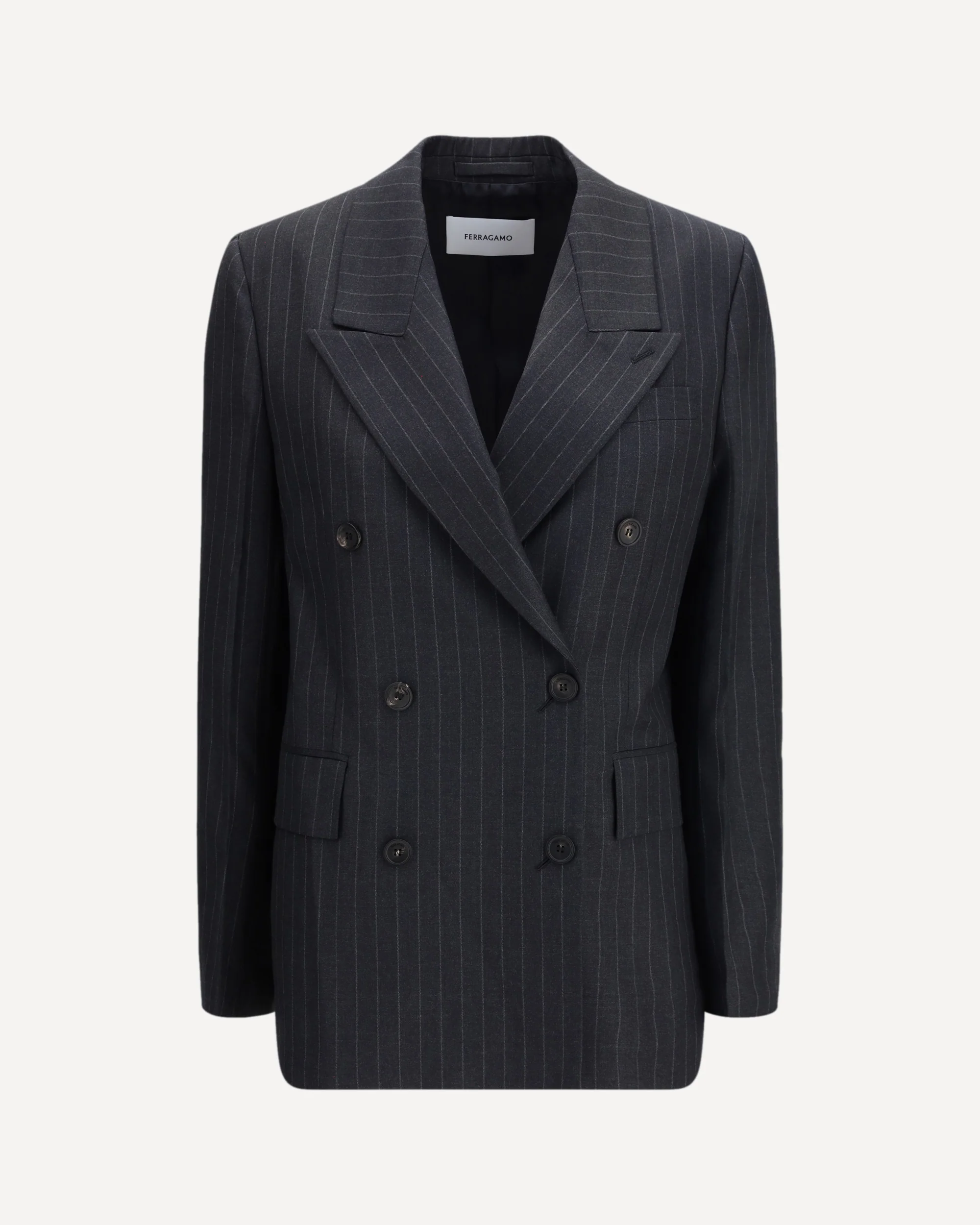 Double-breasted pinstripe Blazer