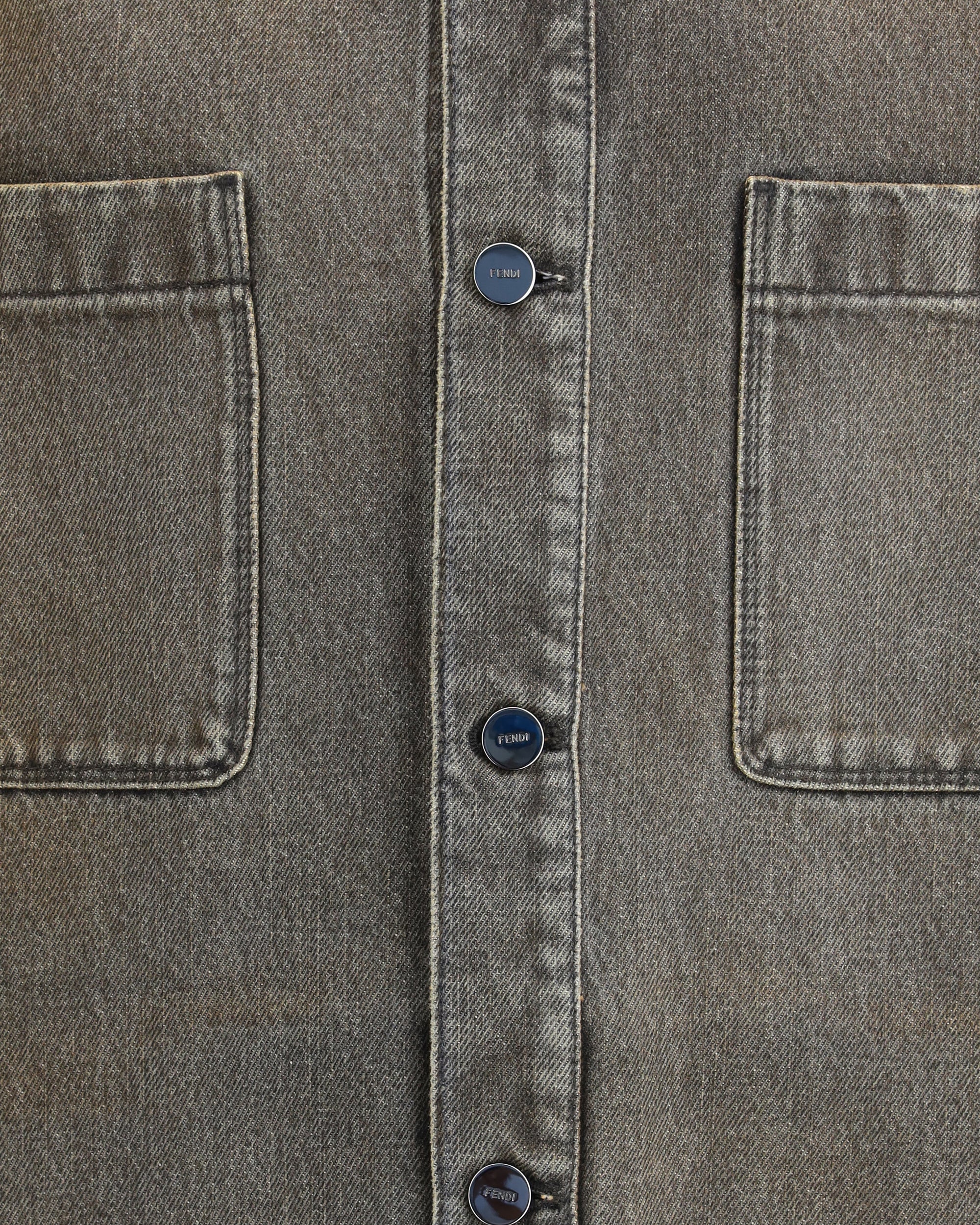 Overdyed Denim Shirt - Image 5