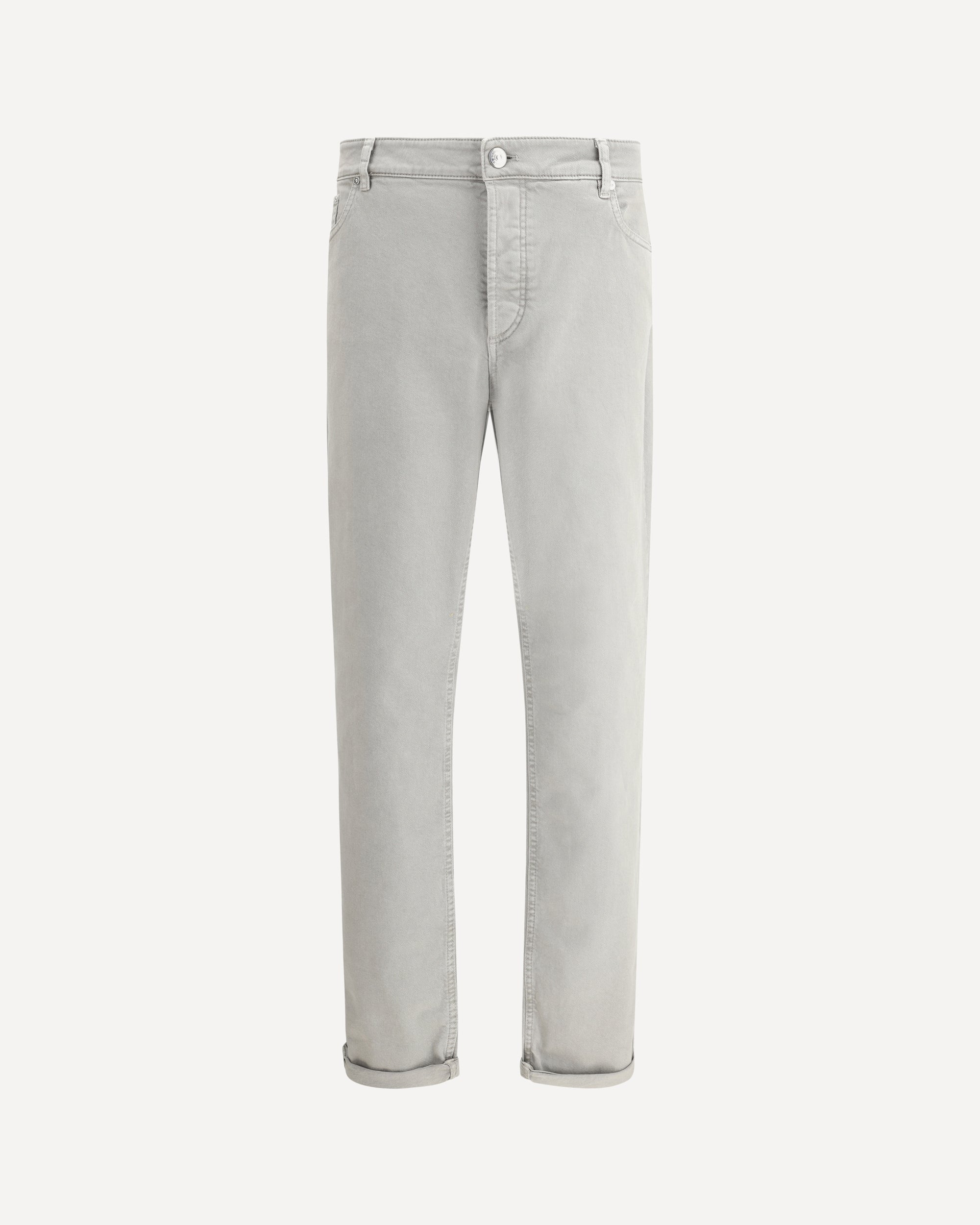 Jeans with turn-up hem - Image 3