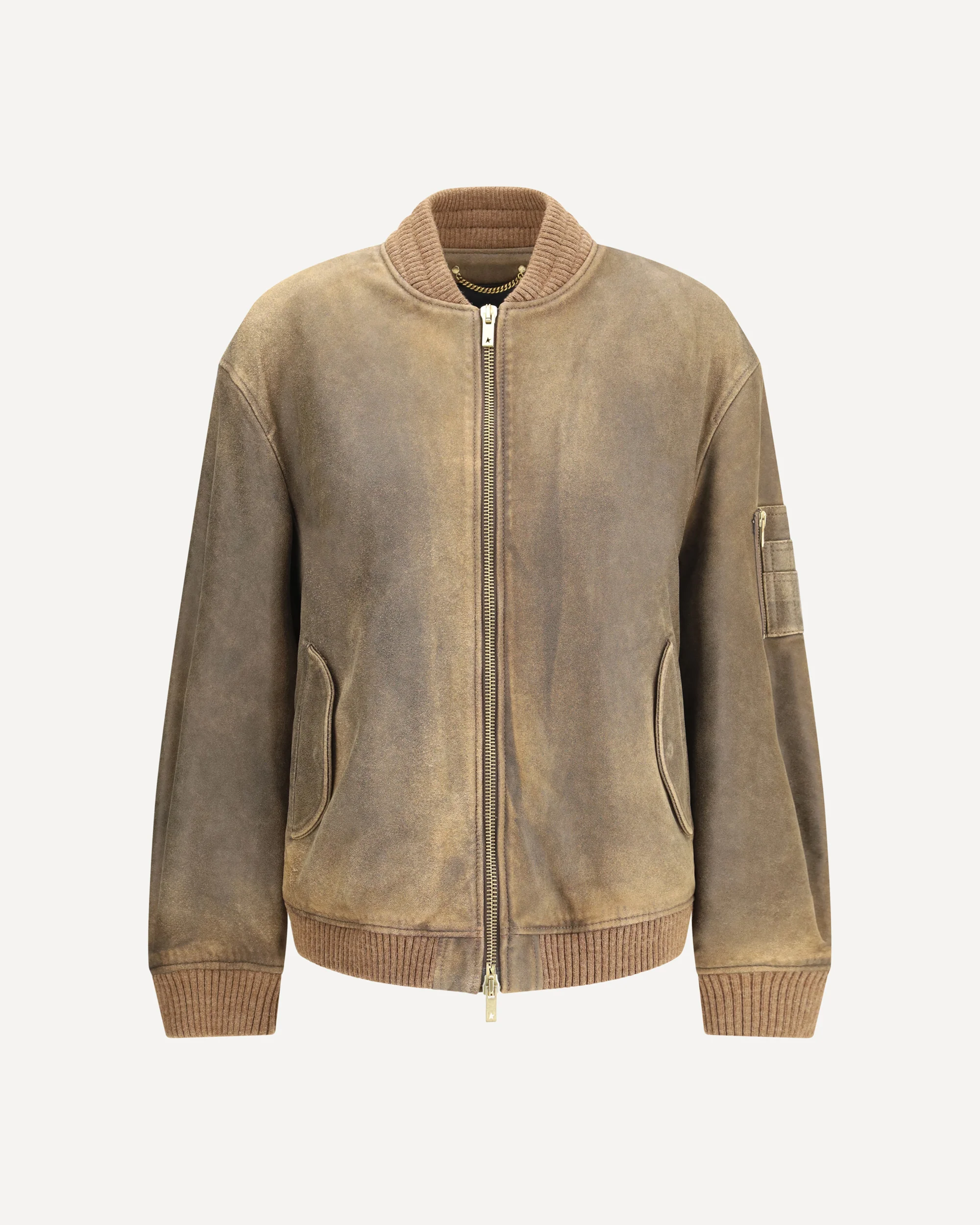 Leather Jacket with zip closure - Image 3