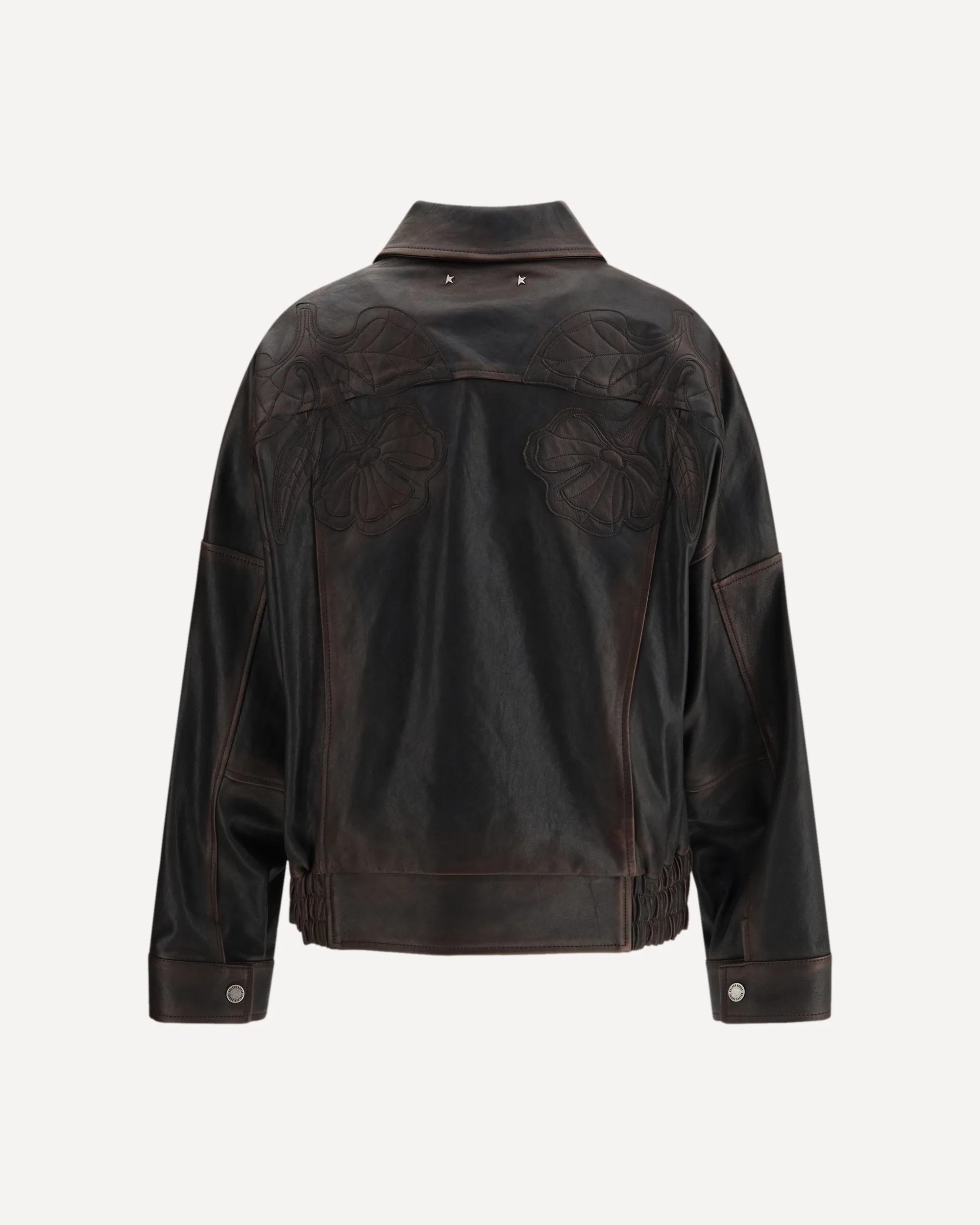 Nappa leather bomber Jacket - Image 4