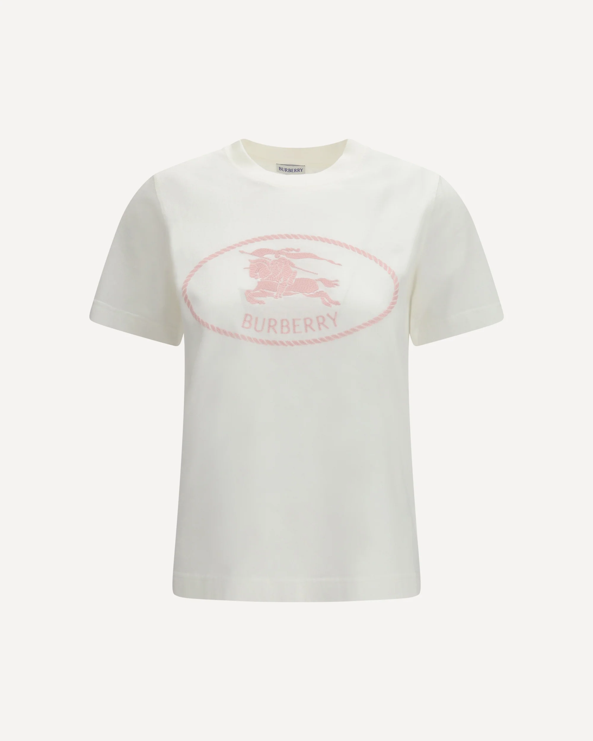 Knight-stamp cotton T-shirt - Image 3