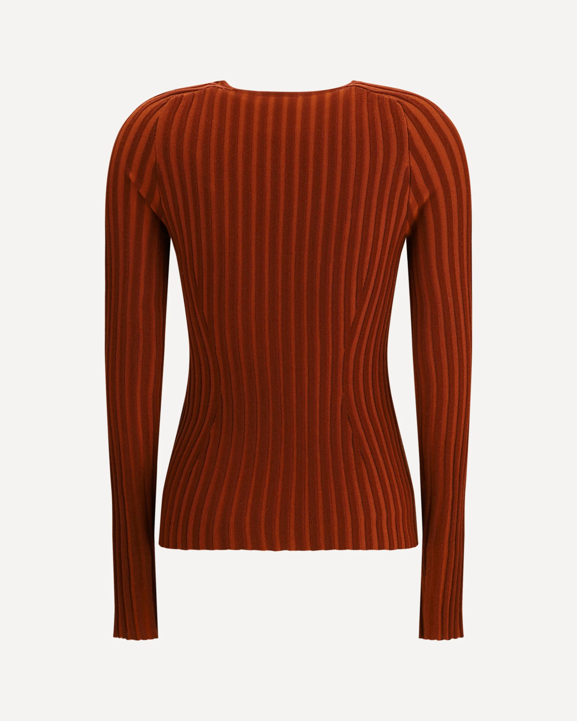 Soraya Knit Sweater in Merino Wool - Image 2