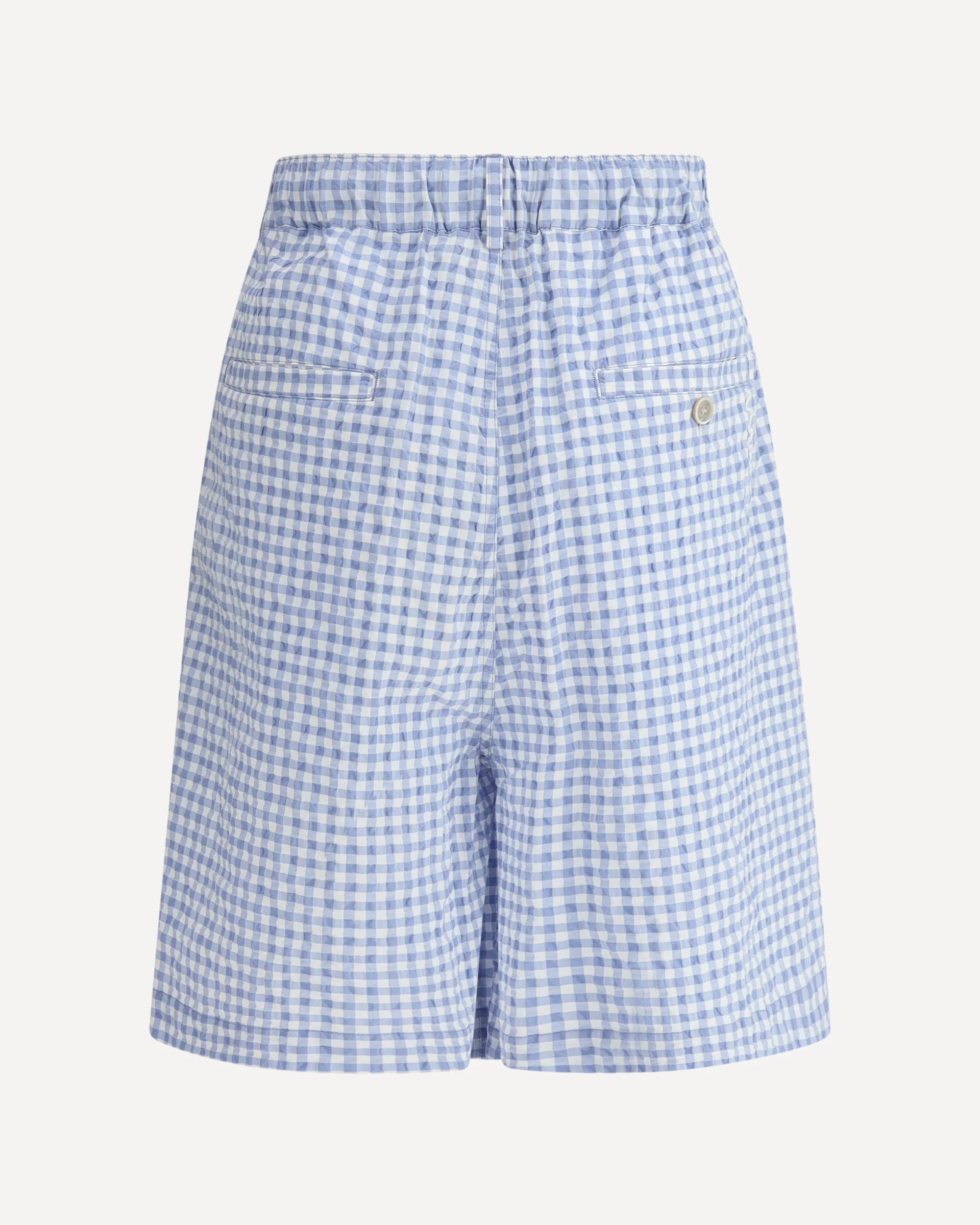 knee-length Vichy Shorts - Image 2