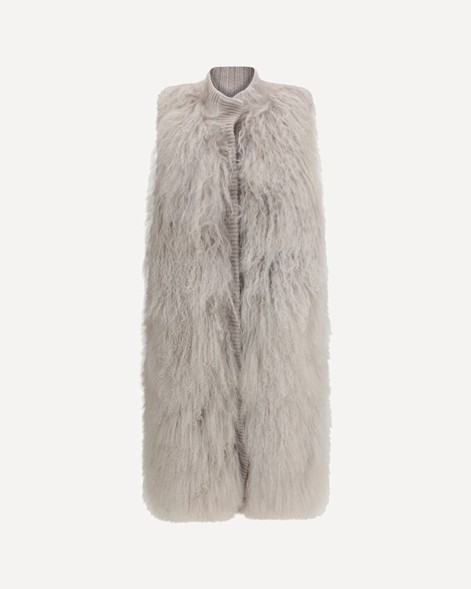 Wool and fur Vest - Image 3