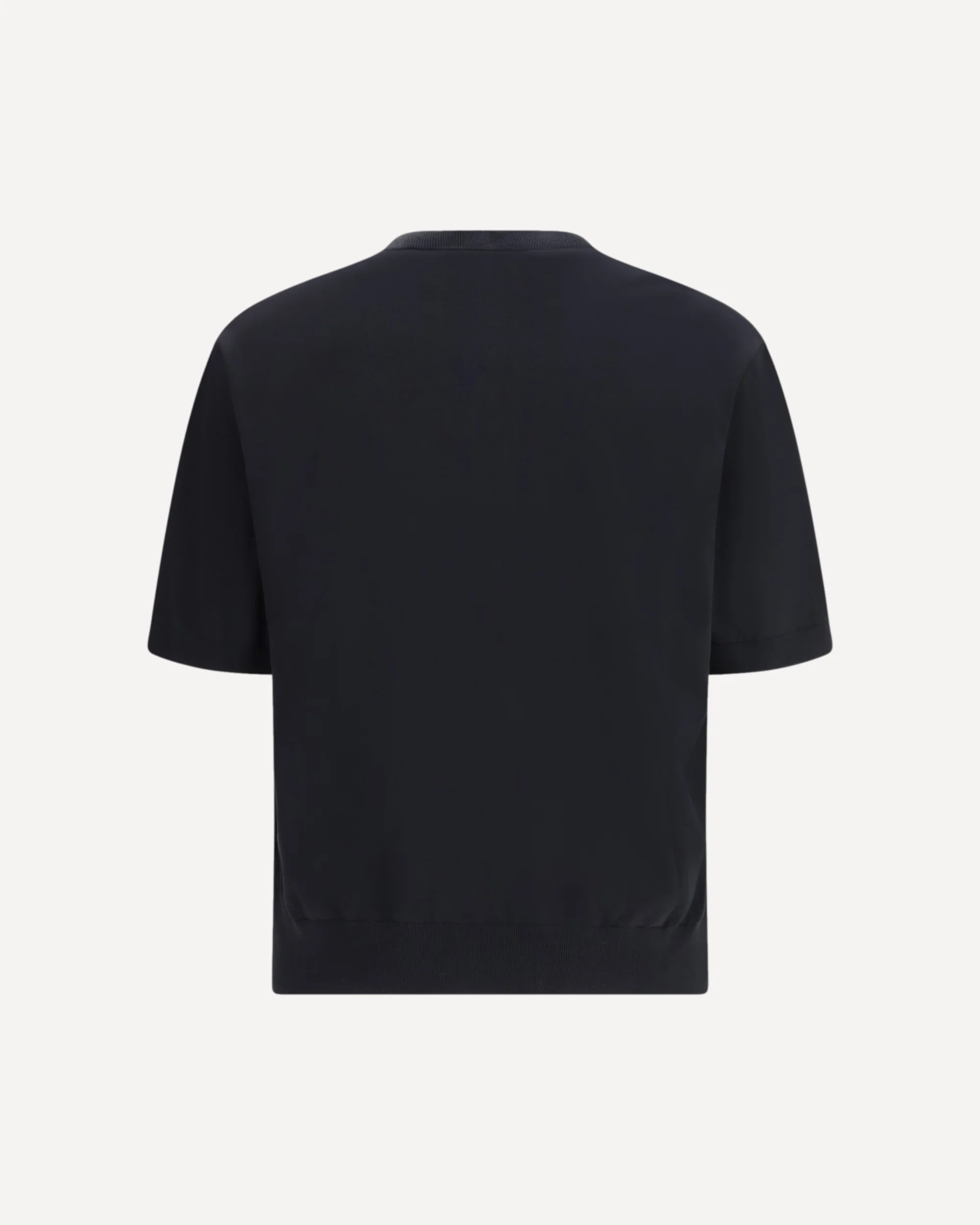 Cotton knitted T-shirt - Image 2