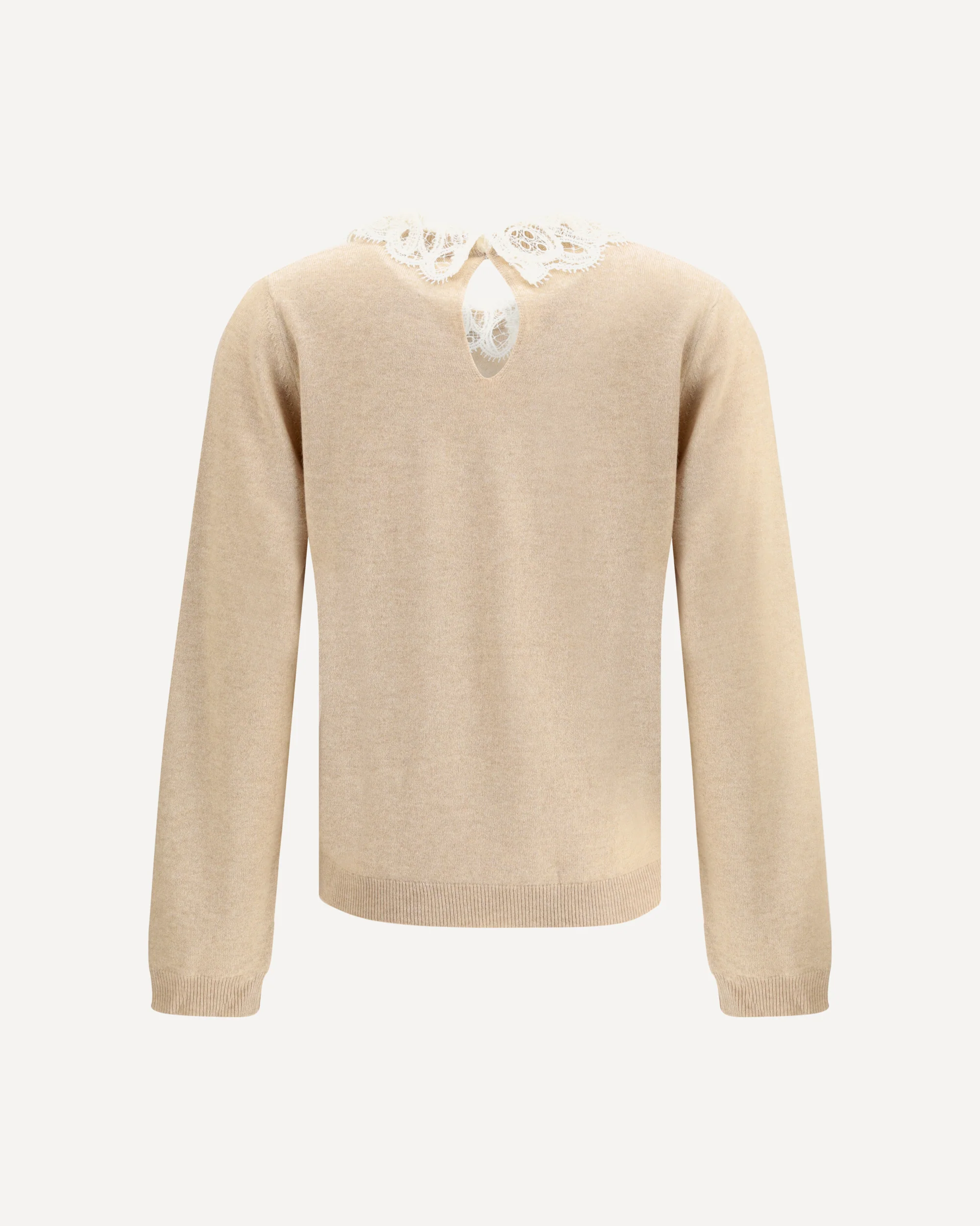 Lace collar Sweater - Image 4