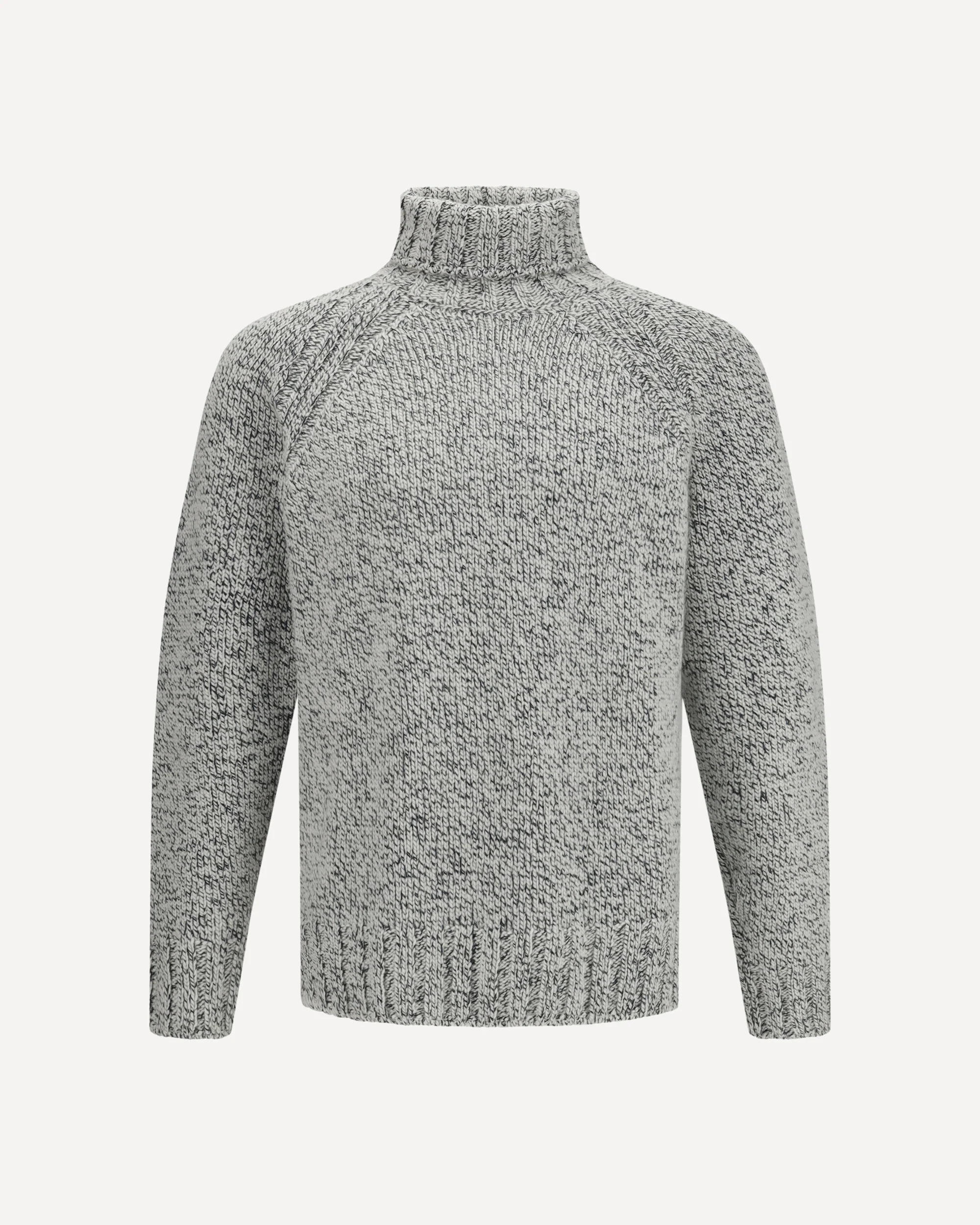 Cashmere and Wool Turtleneck Sweater - Image 3