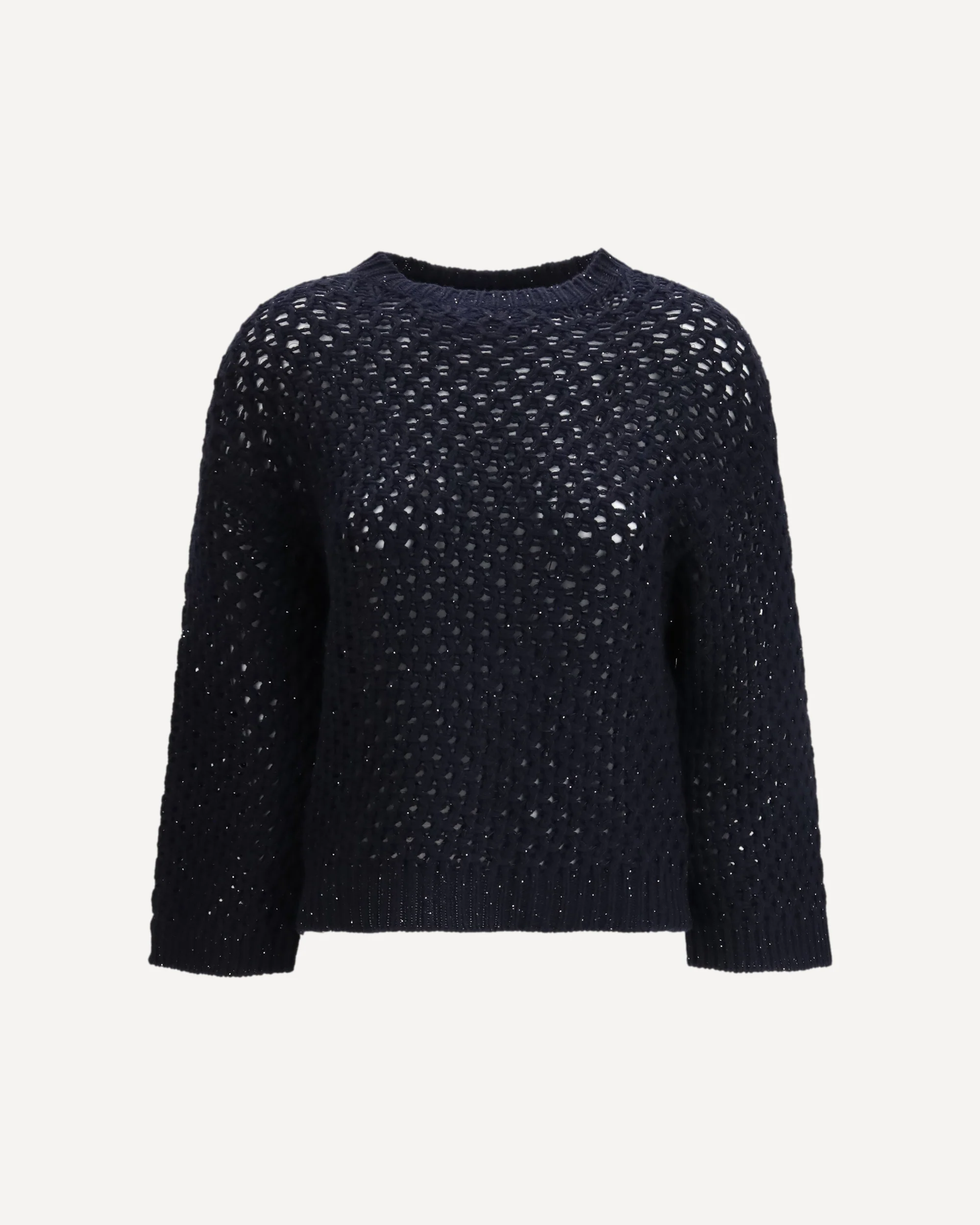 Jumper crafted from Platinum yarn with micro sequins - Image 3