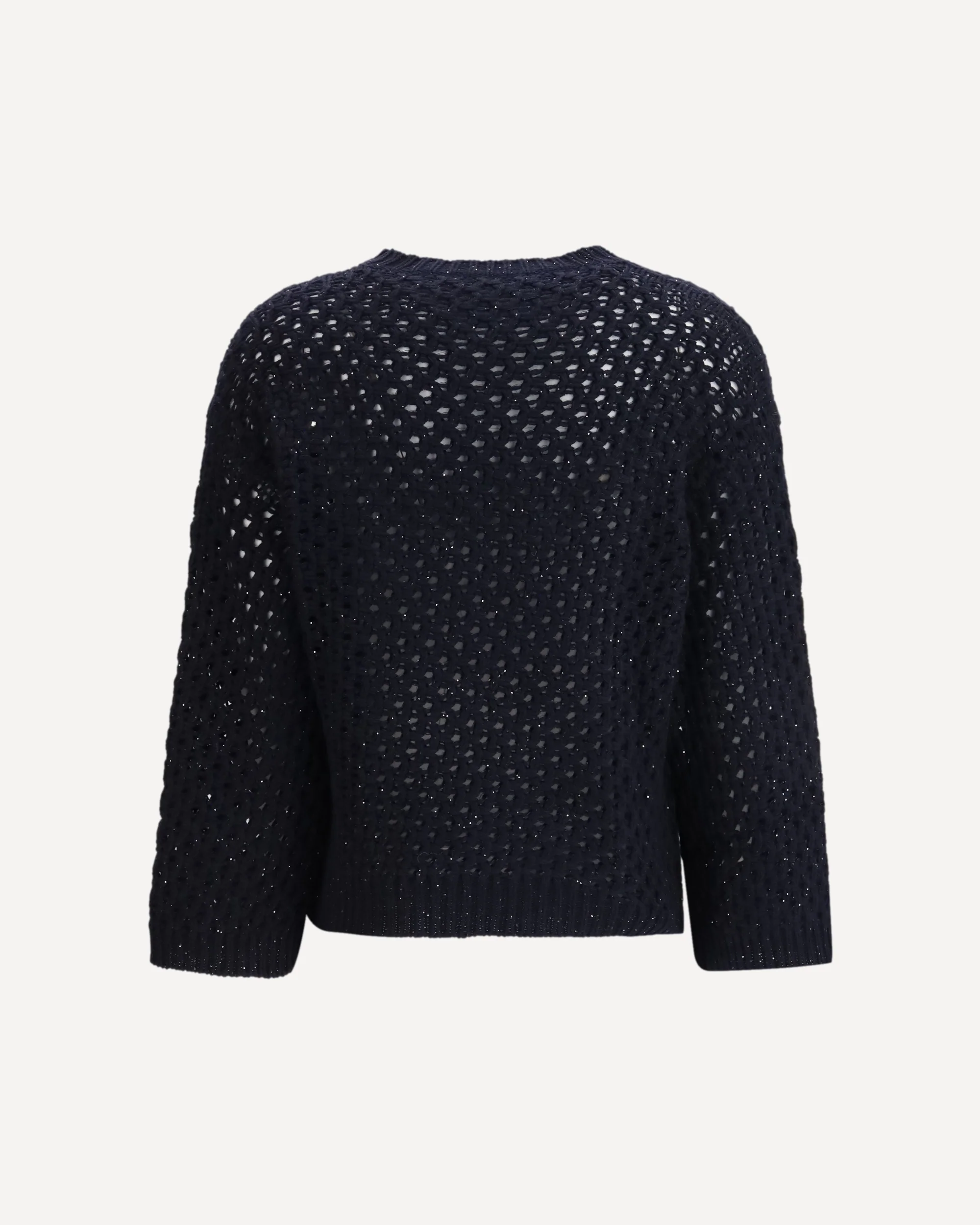 Jumper crafted from Platinum yarn with micro sequins - Image 4