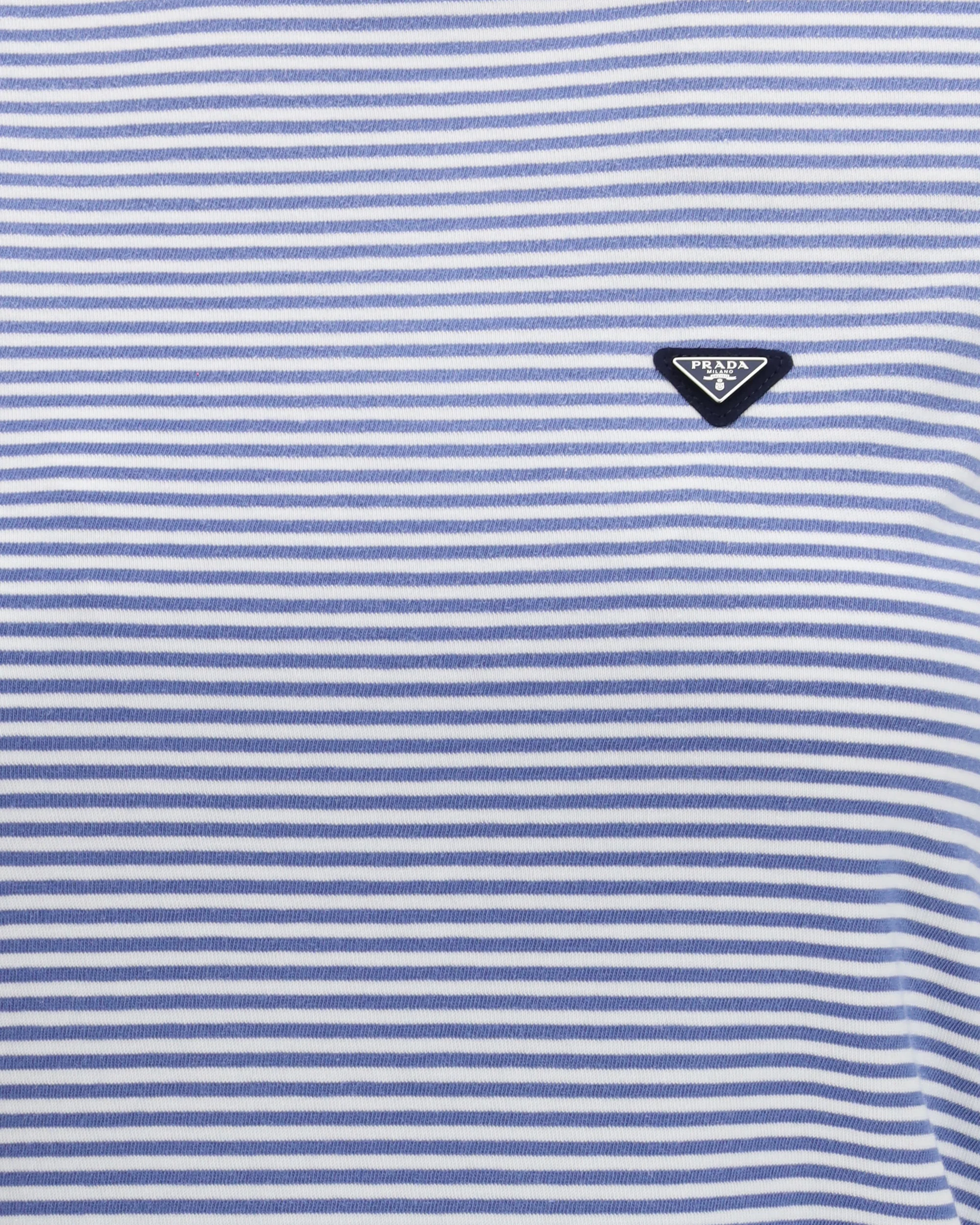 Embroidered cotton T-shirt - Image 5