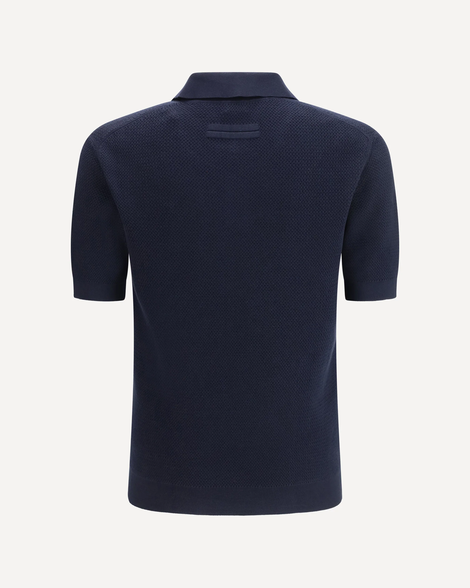 Premium Cotton Polo with open collar - Image 4