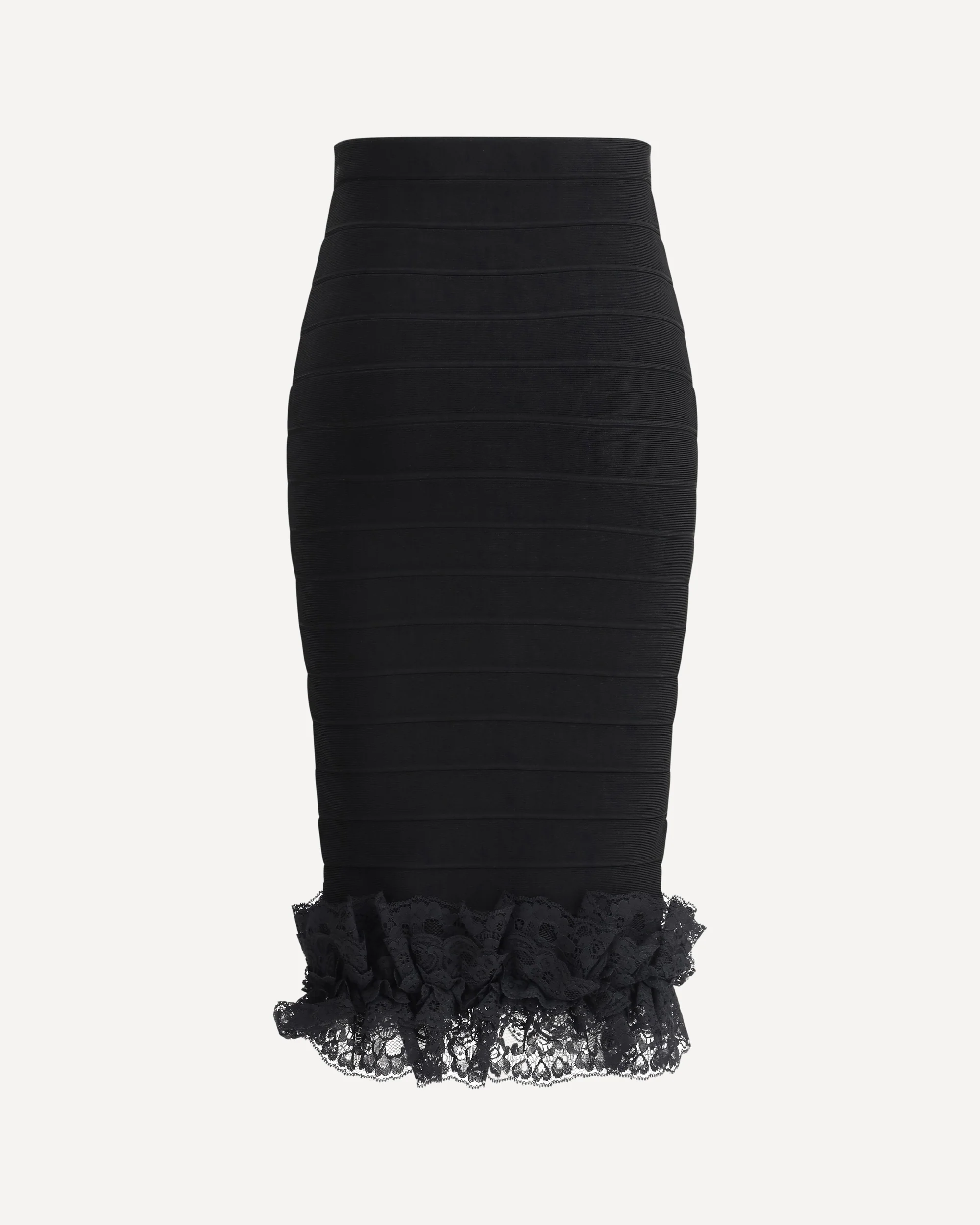 Lace detail Midi Skirt - Image 3