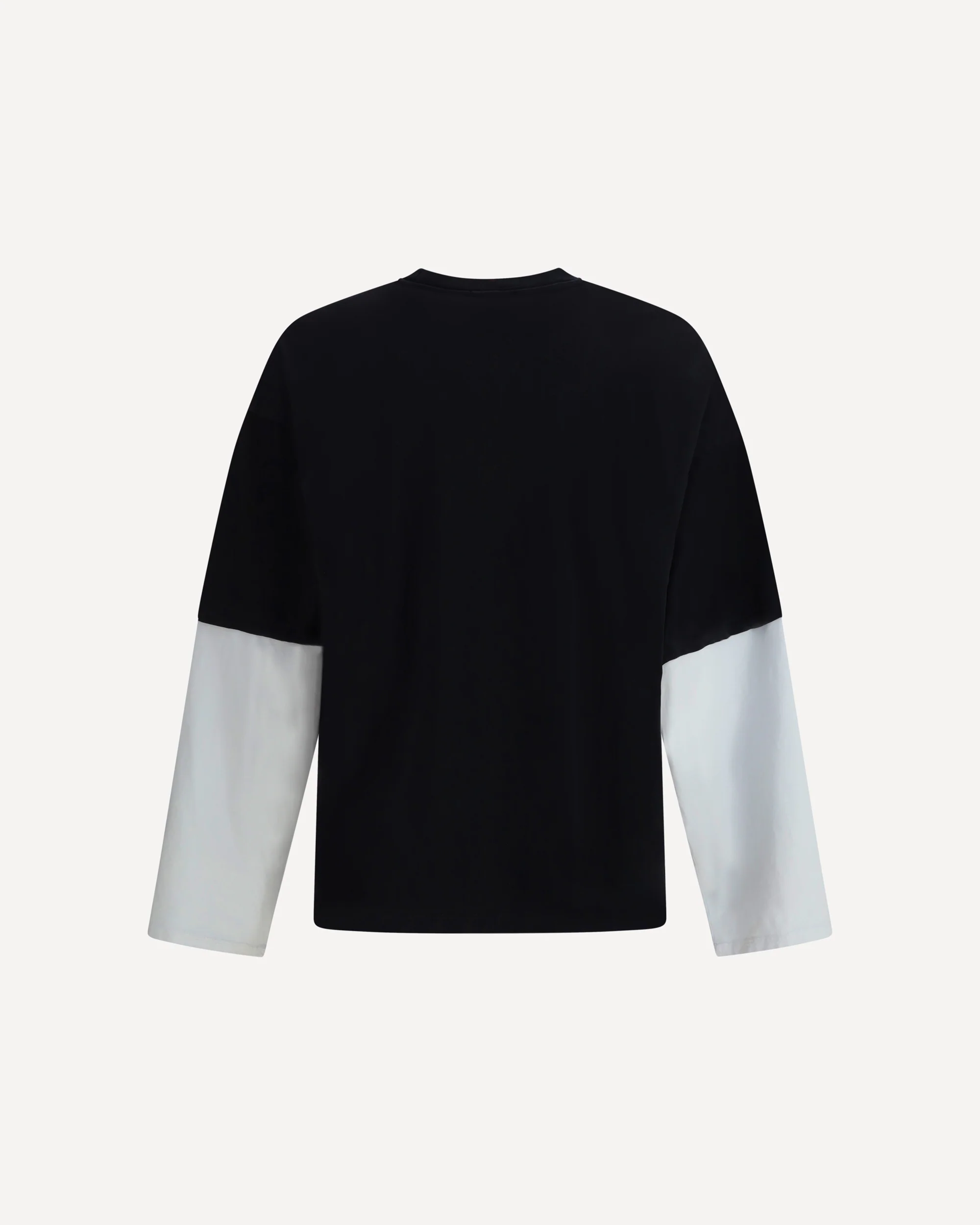 Over T-Shirt in cotton jersey with perforated logo - Image 2